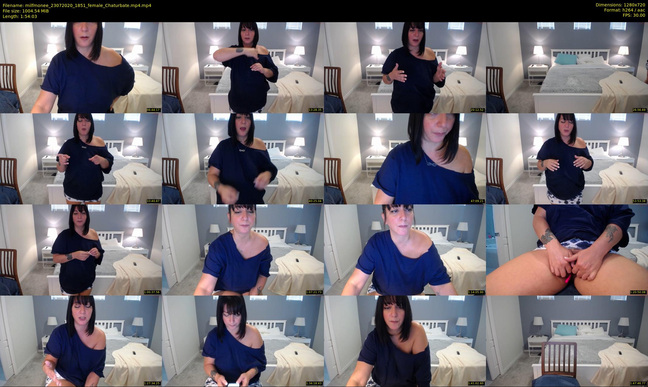 milfmonee — 115 minute Chaturbate female cam show recording, 720p, Jul 23, 2020