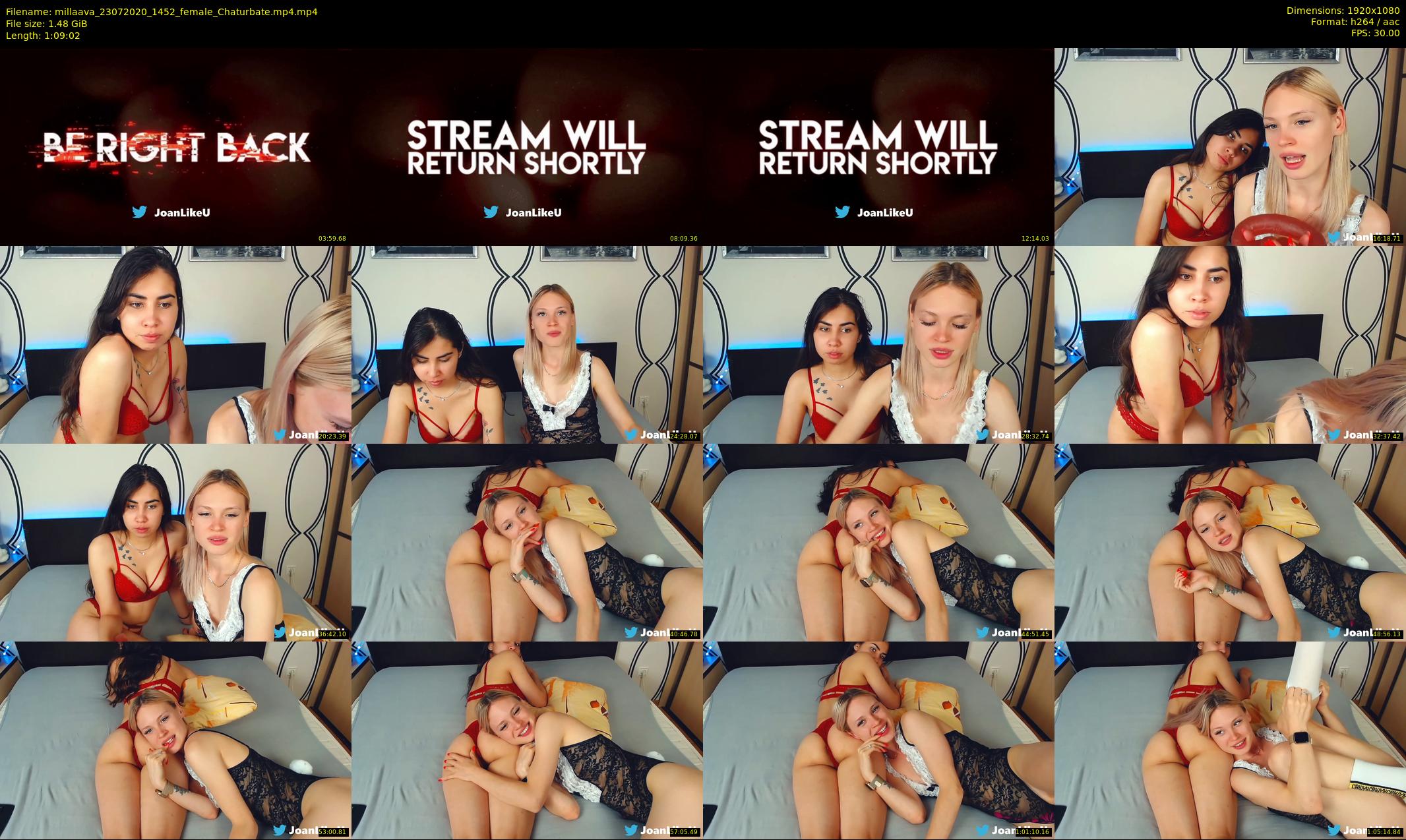 millaava — 70 minute Chaturbate female cam show recording, 1080p, Jul 23, 2020