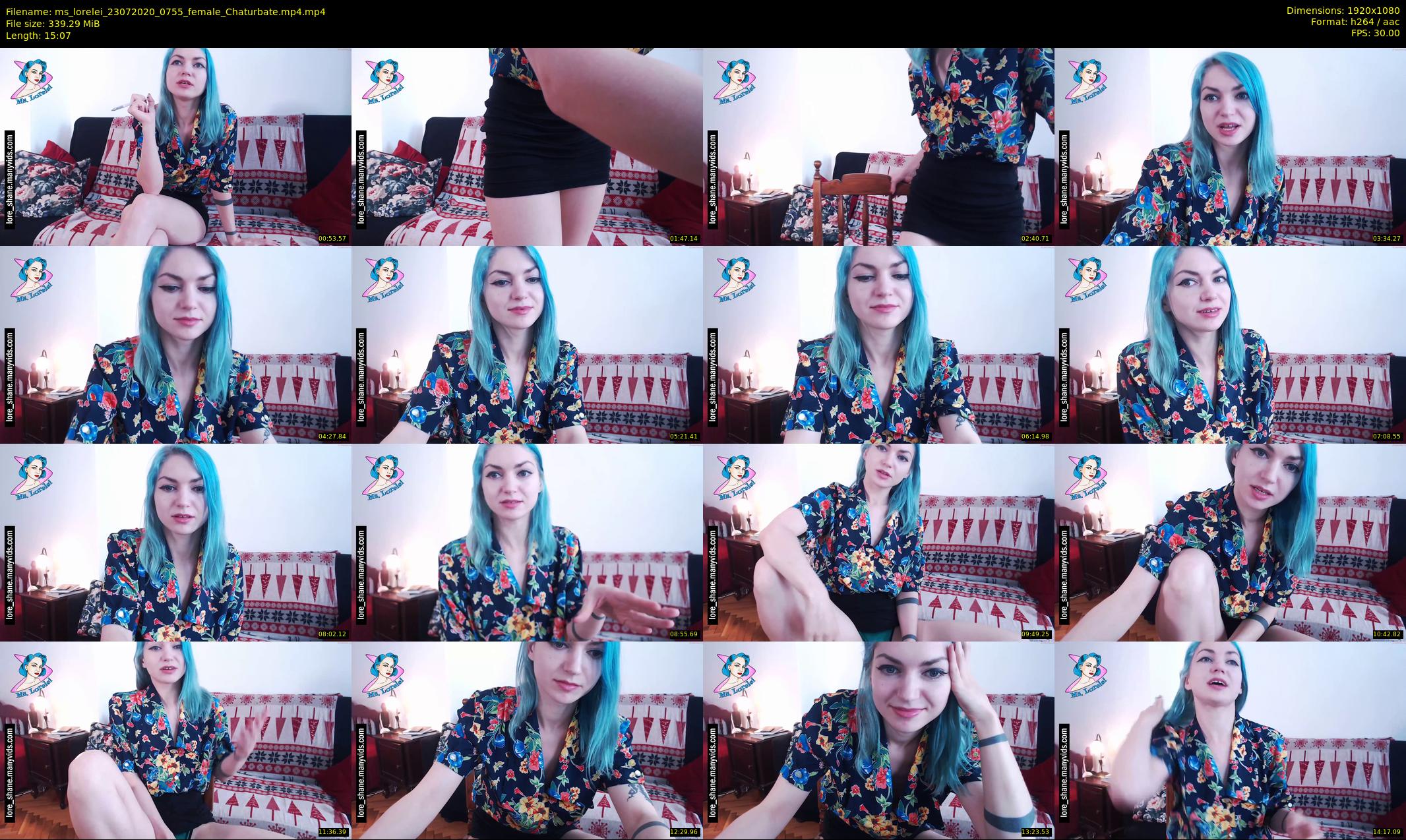 ms_lorelei — 16 minute Chaturbate female cam show recording, 1080p, Jul 23, 2020