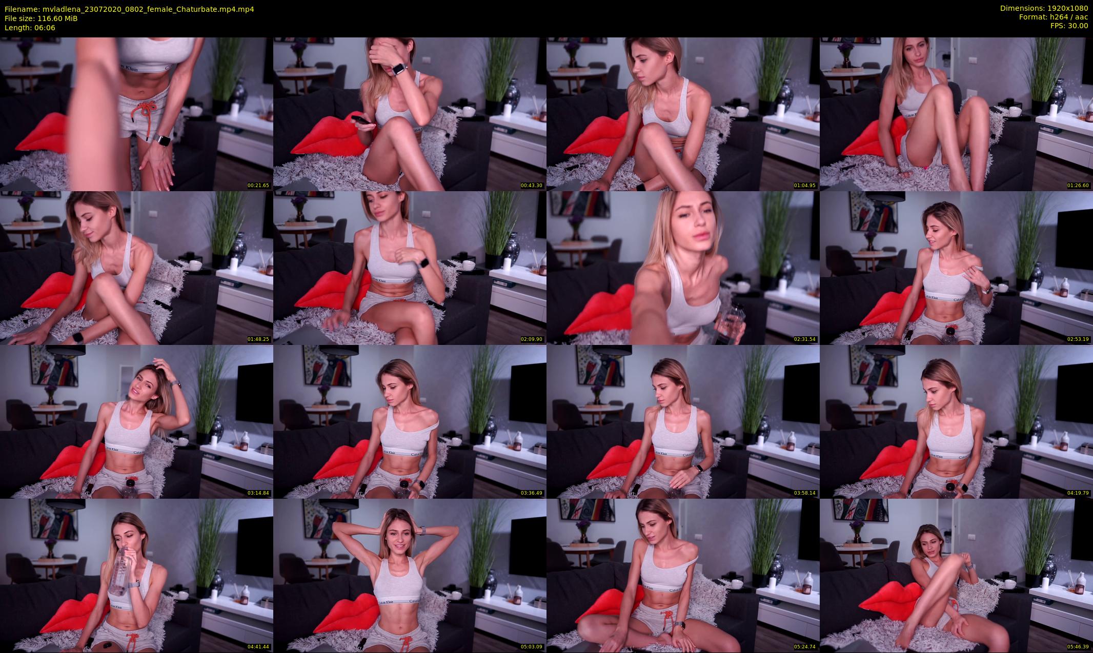 mvladlena — 7 minute Chaturbate female cam show recording, 1080p, Jul 23, 2020