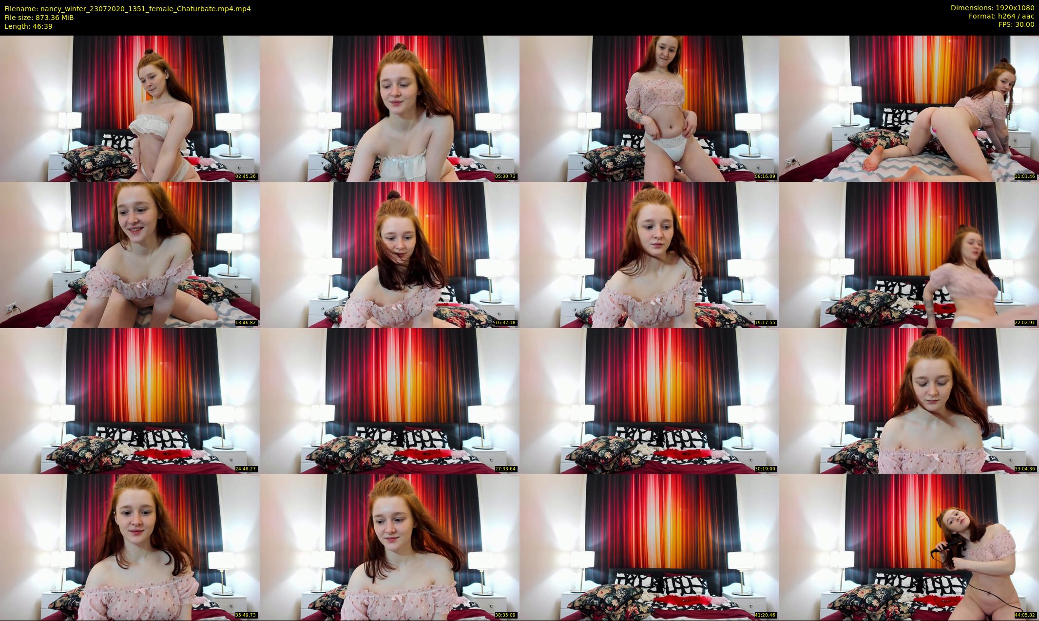 nancy_winter — 47 minute Chaturbate female cam show recording, 1080p, Jul 23, 2020