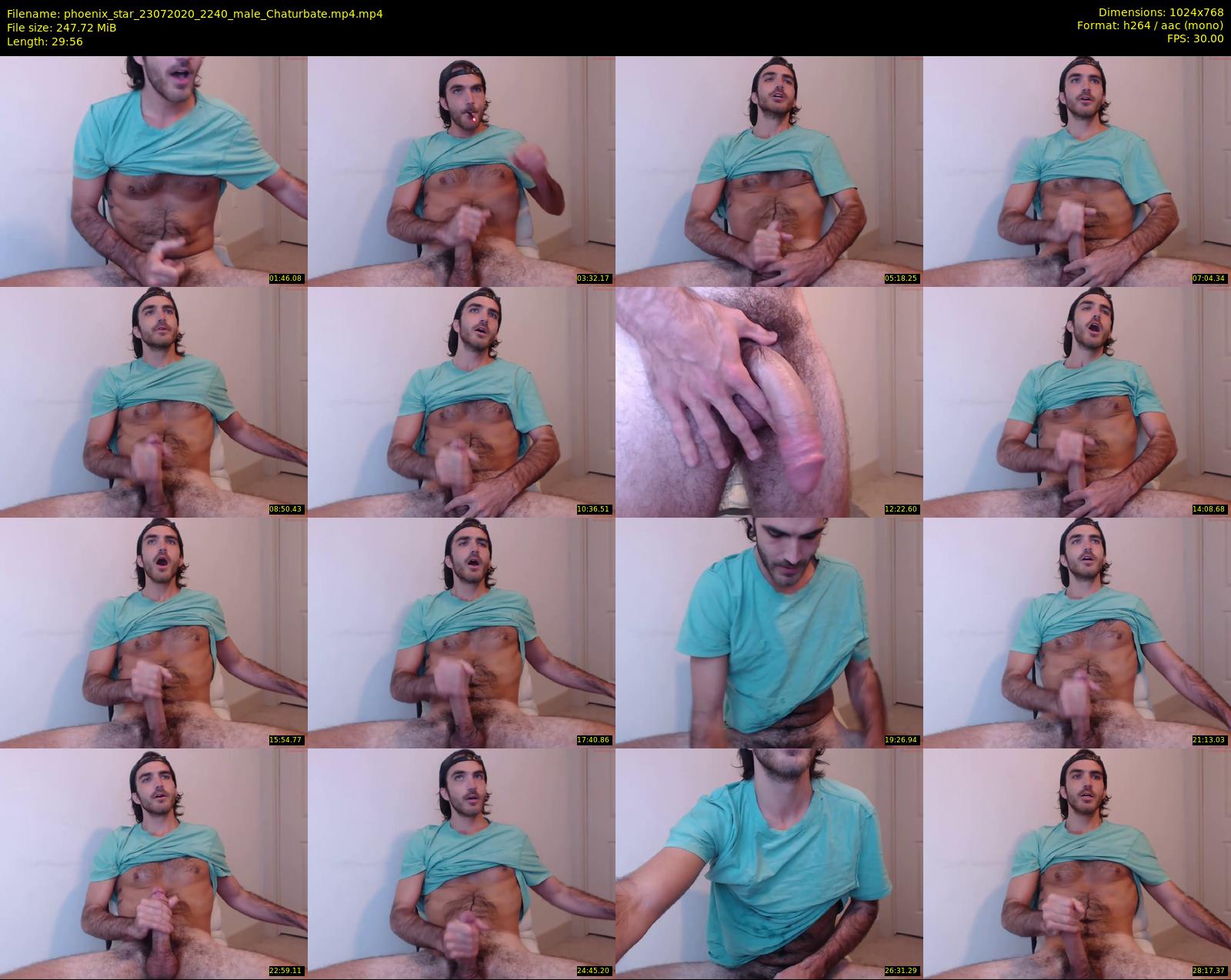 phoenix_star — 30 minute Chaturbate male cam show recording, 720p, Jul 23, 2020