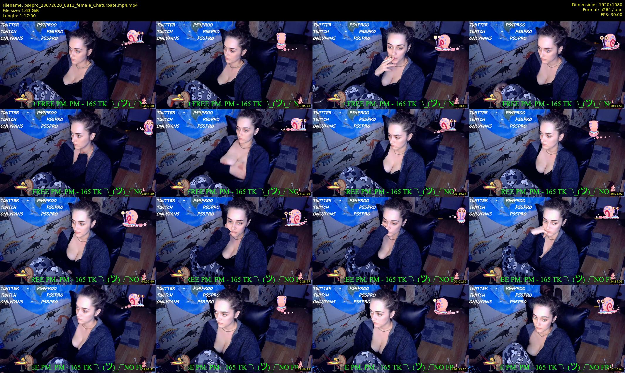 ps4pro — 77 minute Chaturbate female cam show recording, 1080p, Jul 23, 2020