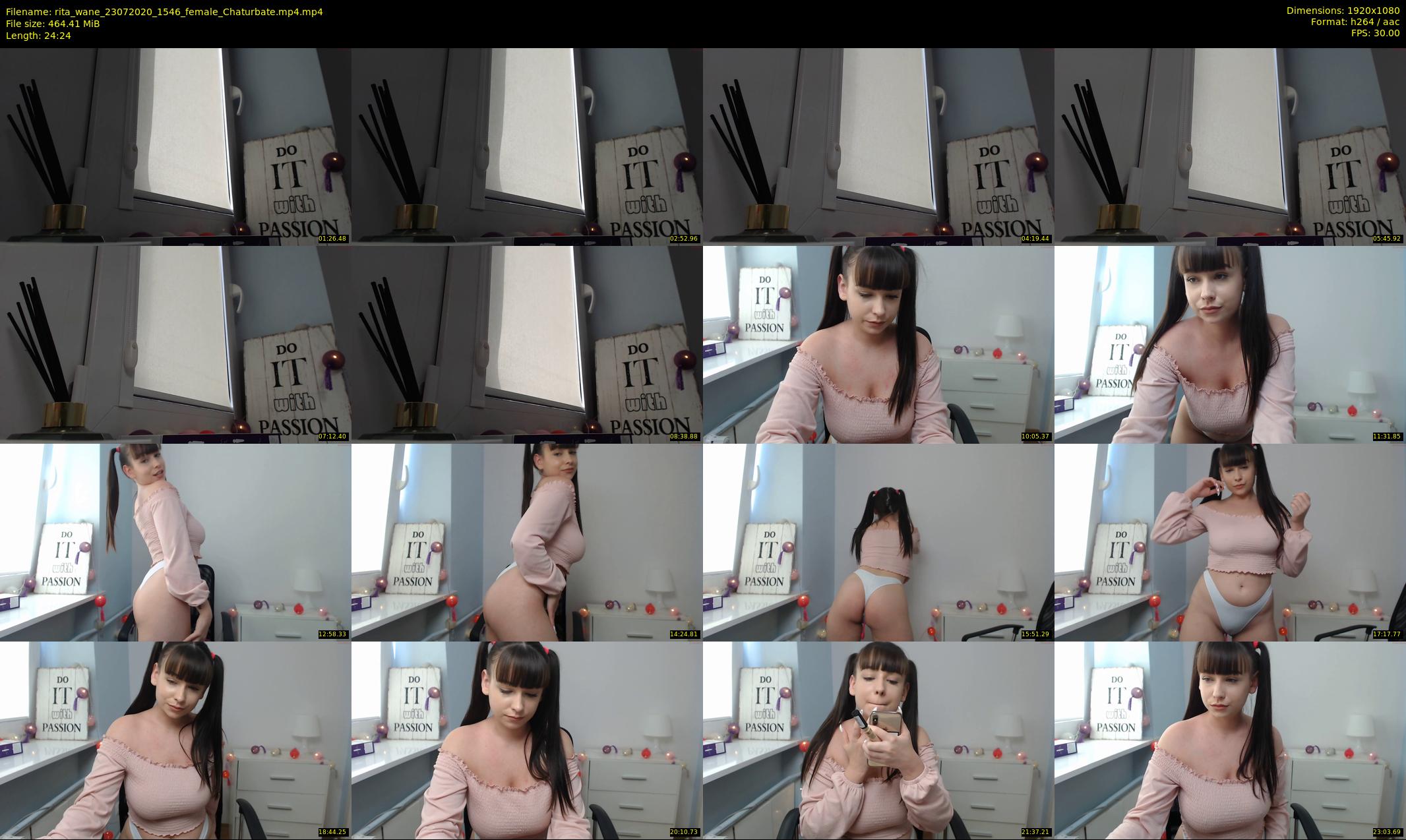 rita_wane — 25 minute Chaturbate female cam show recording, 1080p, Jul 23, 2020