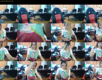 rosiehw — 70 minute Chaturbate couple cam show recording, 1080p, Jul 23, 2020
