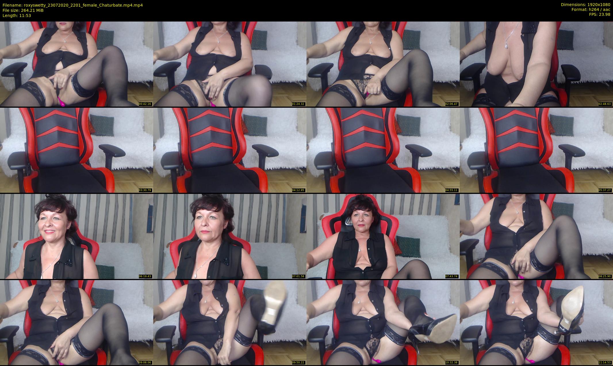 roxyswetty — 12 minute Chaturbate female cam show recording, 1080p, Jul 23, 2020