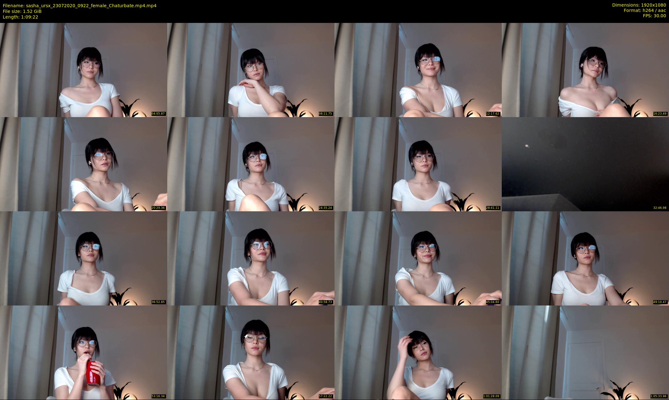 sasha_ursx — 70 minute Chaturbate female cam show recording, 1080p, Jul 23, 2020