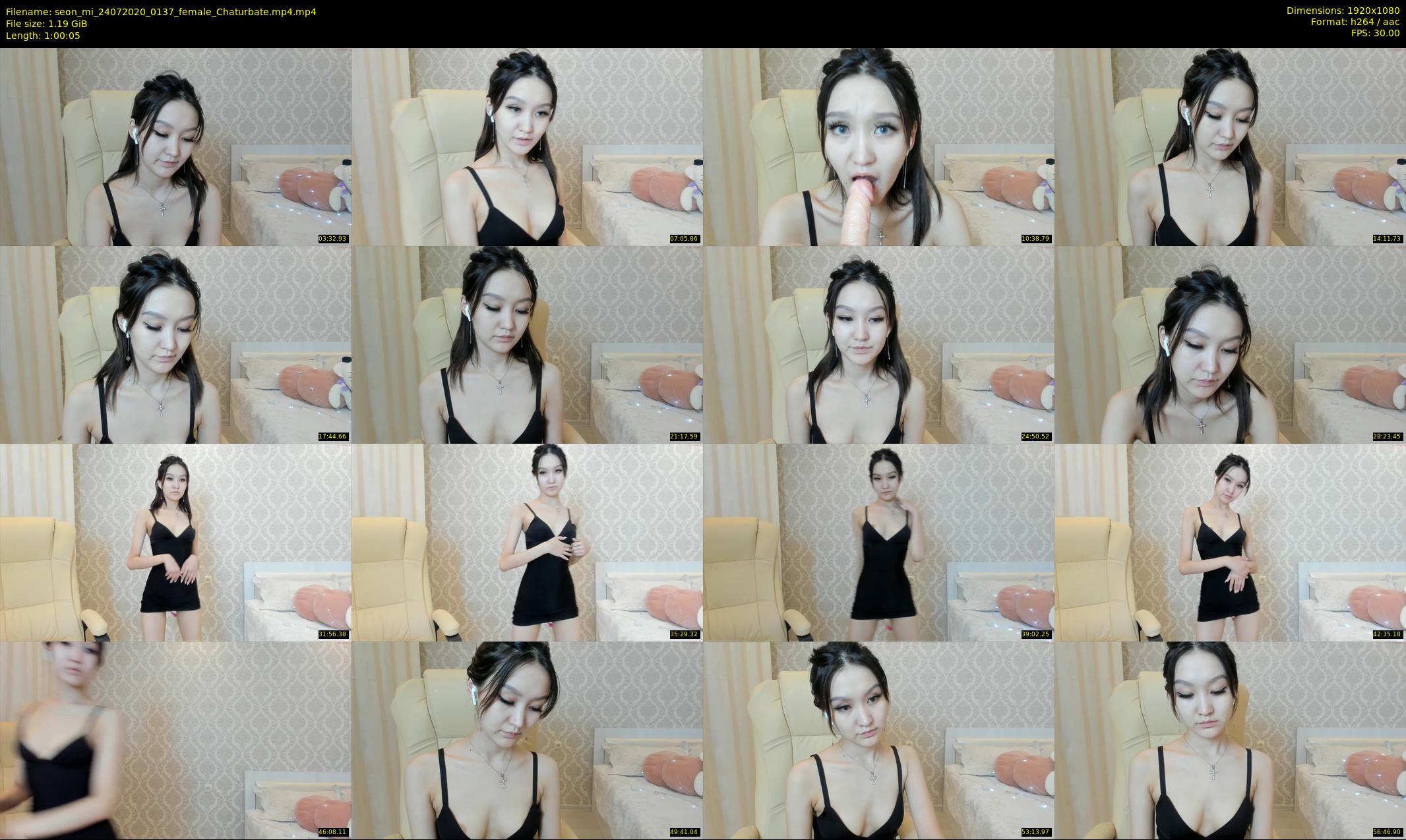seon_mi — 61 minute Chaturbate female cam show recording, 1080p, Jul 24, 2020