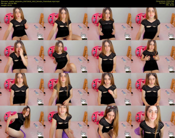 sophia_alejandra — 19 minute Chaturbate female cam show recording, 720p, Jul 23, 2020