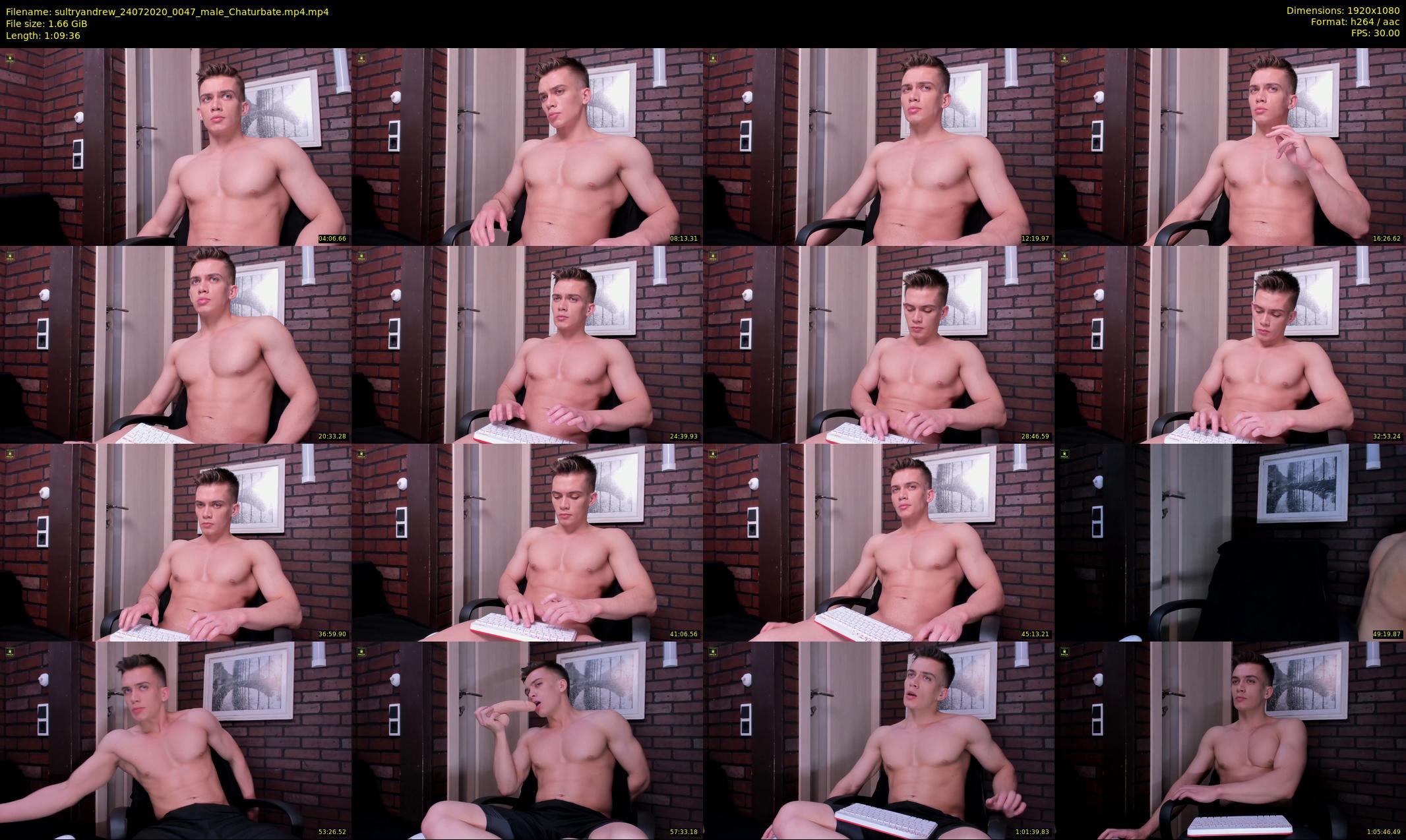 sultryandrew — 70 minute Chaturbate male cam show recording, 1080p, Jul 24, 2020