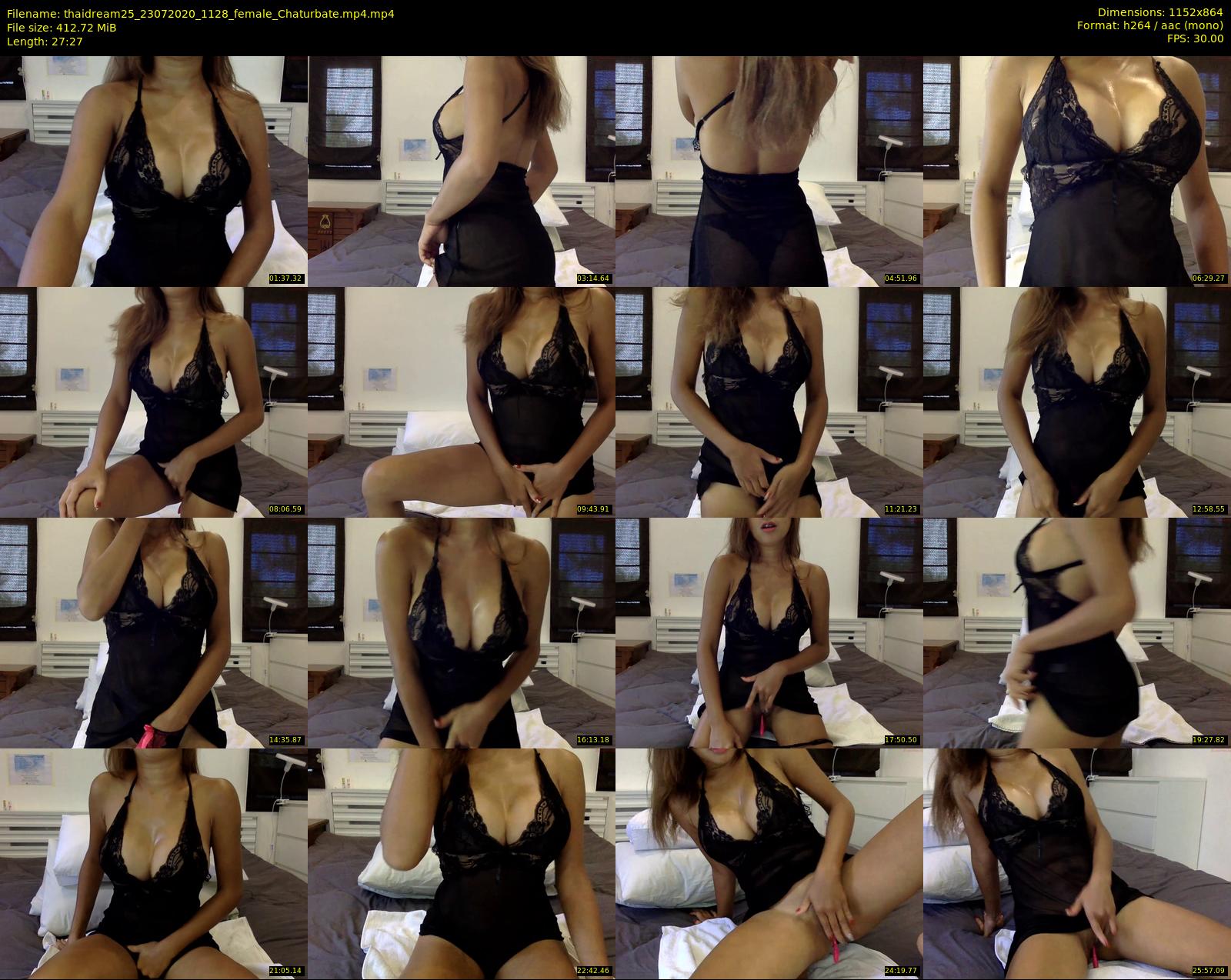 thaidream25 — 28 minute Chaturbate female cam show recording, 720p, Jul 23, 2020