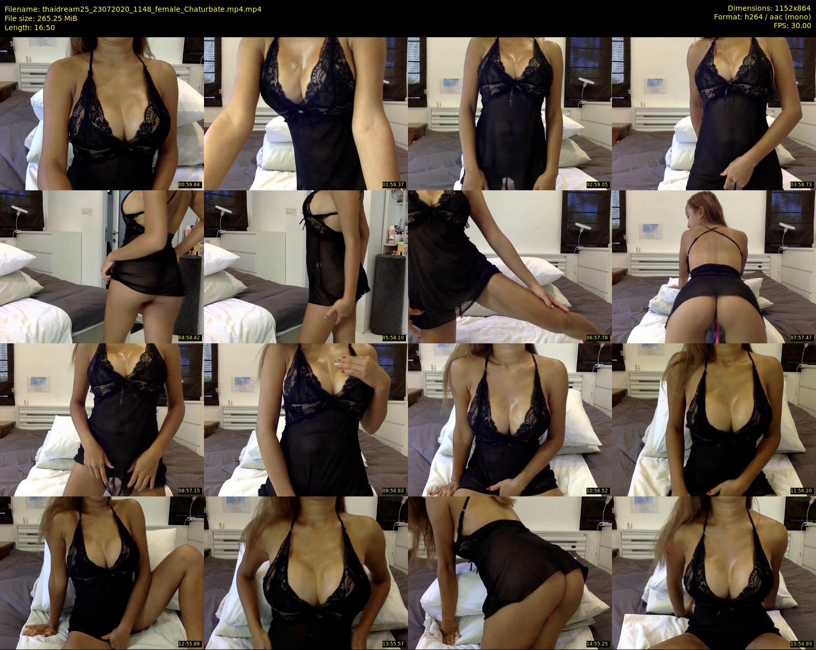 thaidream25 — 17 minute Chaturbate female cam show recording, 720p, Jul 23, 2020