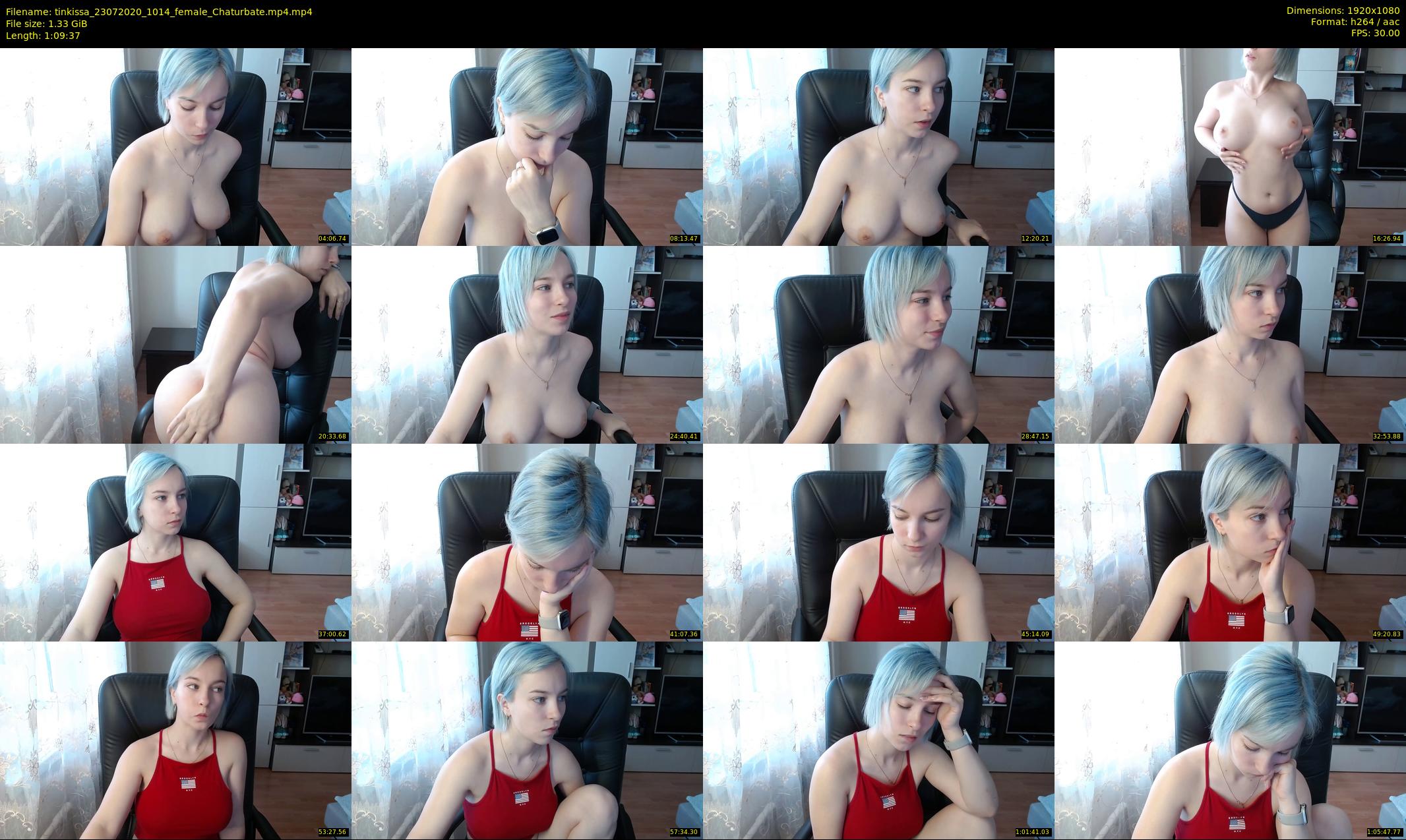 tinkissa — 70 minute Chaturbate couple cam show recording, 1080p, Jul 23, 2020