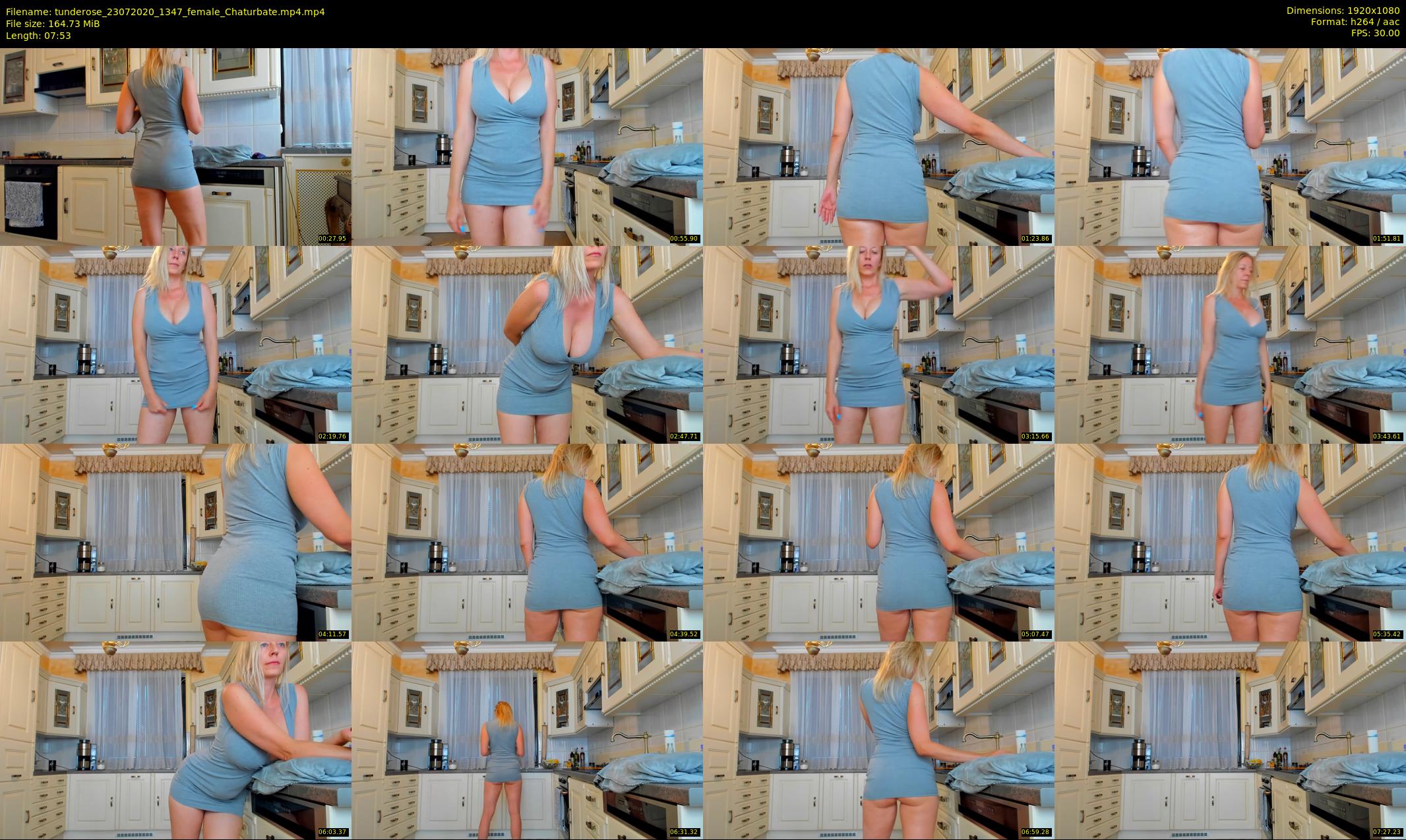 tunderose — 8 minute Chaturbate female cam show recording, 1080p, Jul 23, 2020