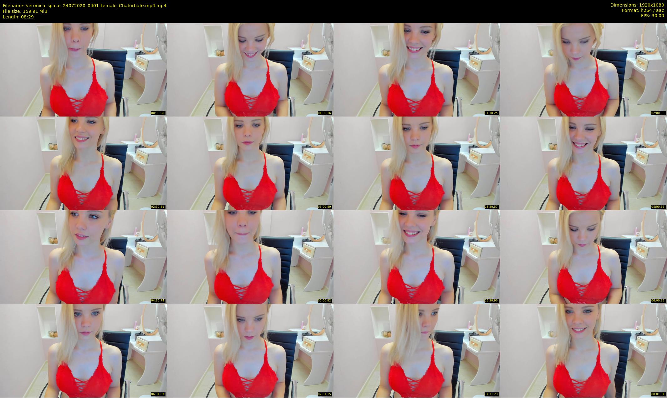veronica_space — 9 minute Chaturbate female cam show recording, 1080p, Jul 24, 2020