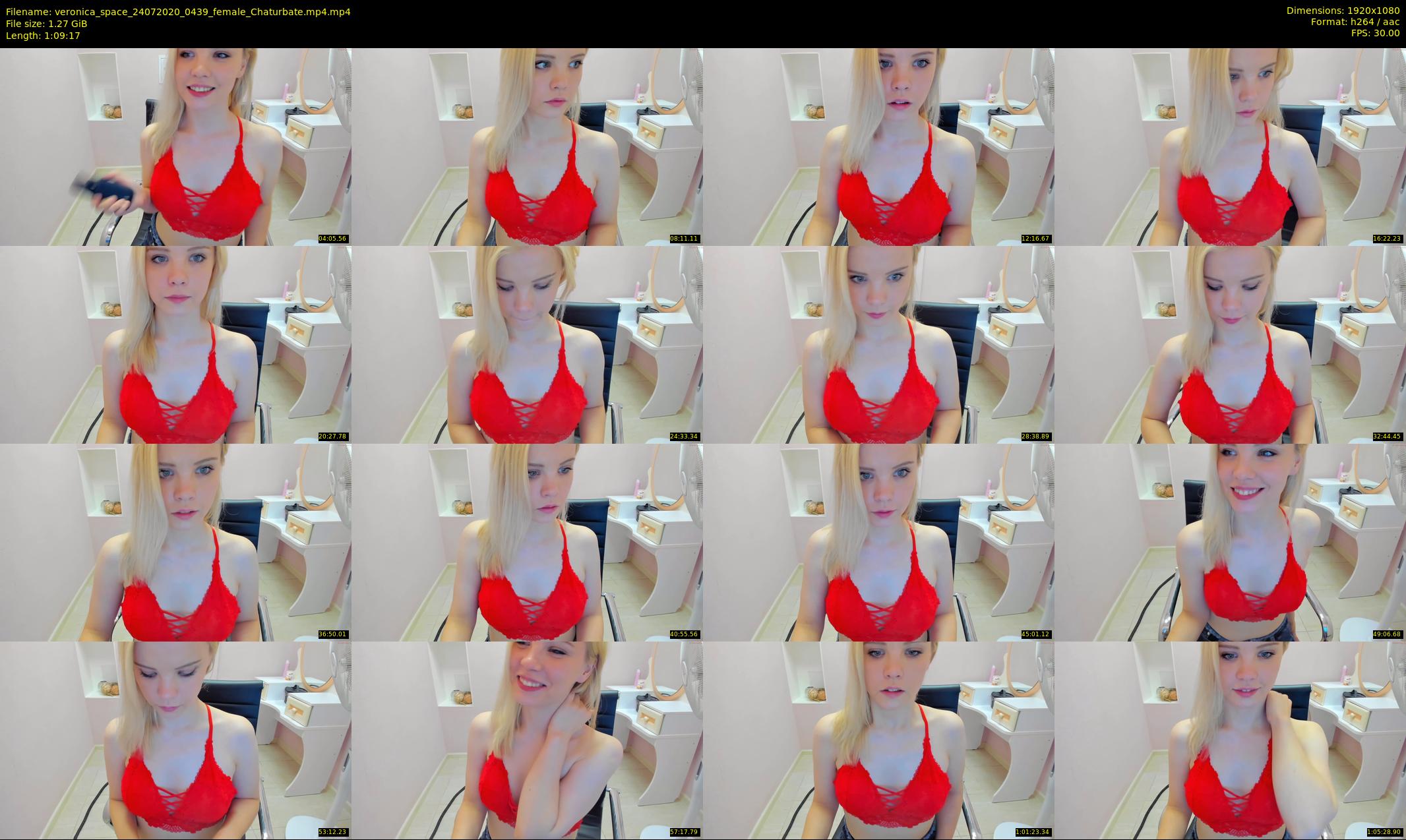 veronica_space — 70 minute Chaturbate female cam show recording, 1080p, Jul 24, 2020