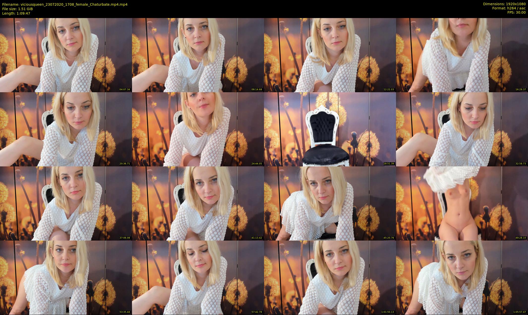 viciousqueen — 70 minute Chaturbate female cam show recording, 1080p, Jul 23, 2020