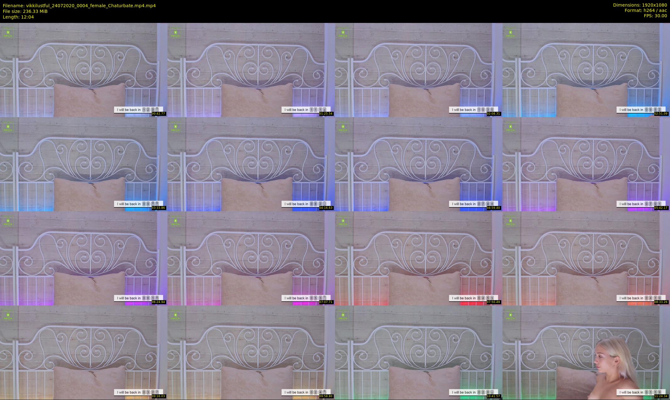 vikkilustful — 13 minute Chaturbate female cam show recording, 1080p, Jul 24, 2020