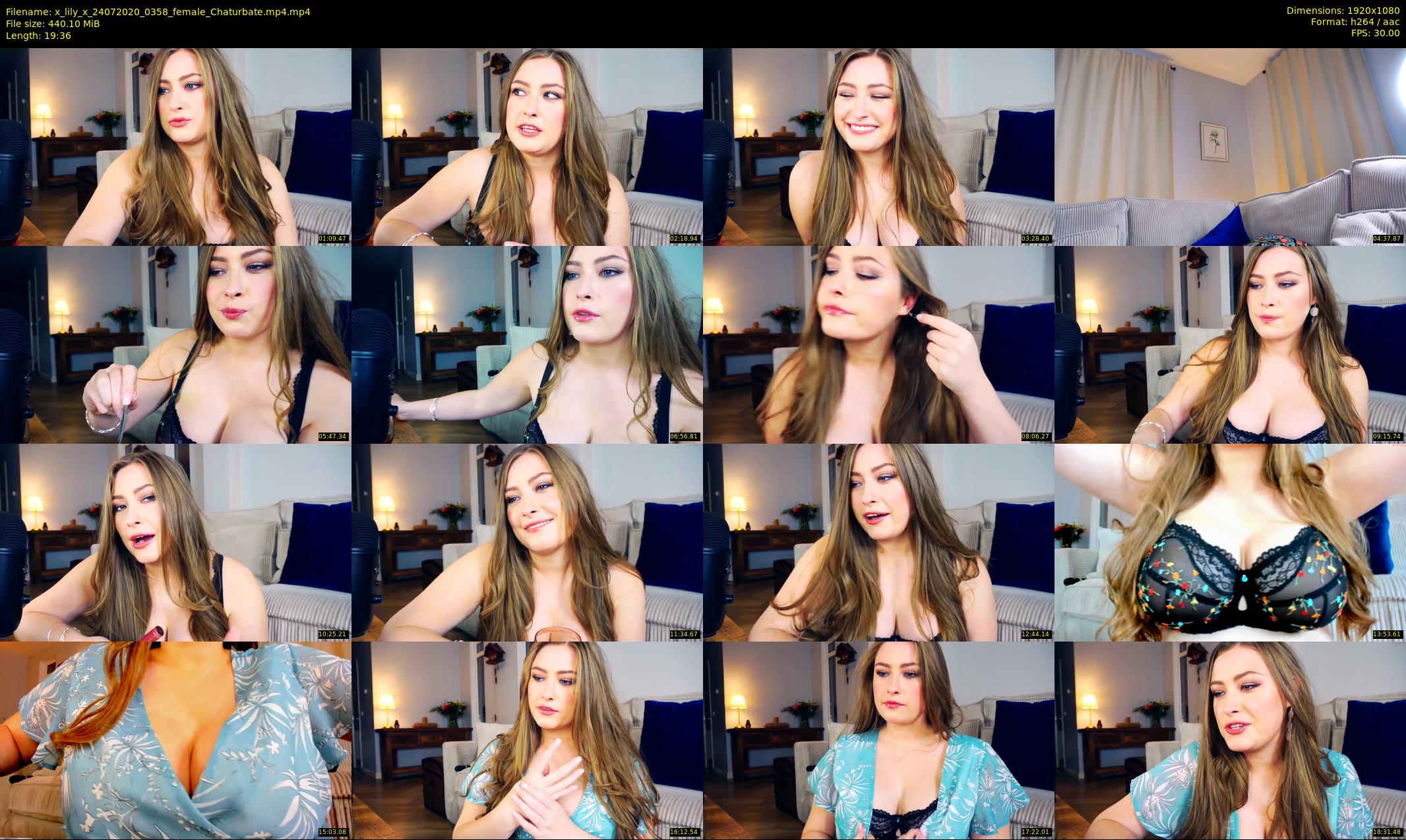 x_lily_x — 20 minute Chaturbate female cam show recording, 1080p, Jul 24, 2020