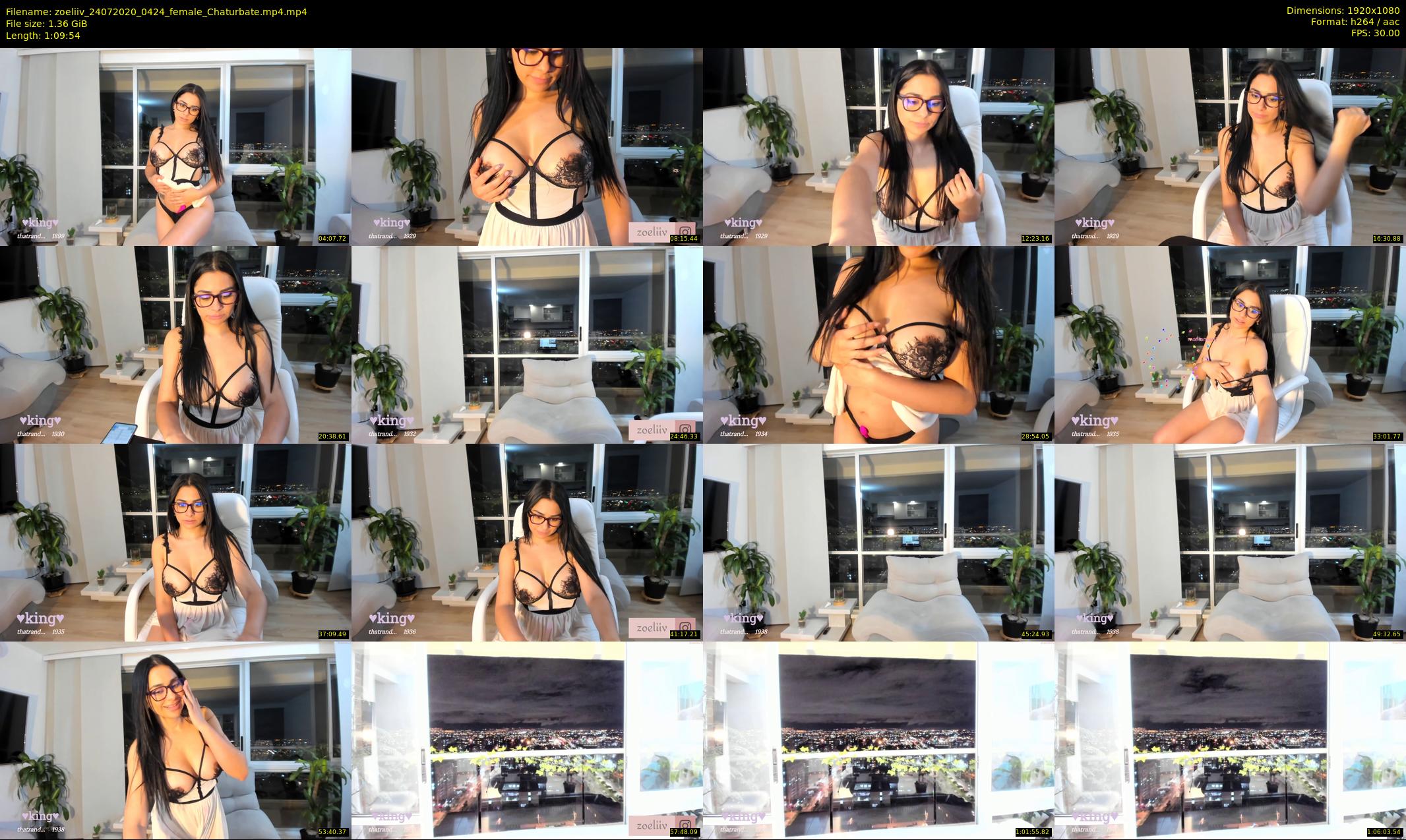 zoeliiv — 70 minute Chaturbate female cam show recording, 1080p, Jul 24, 2020