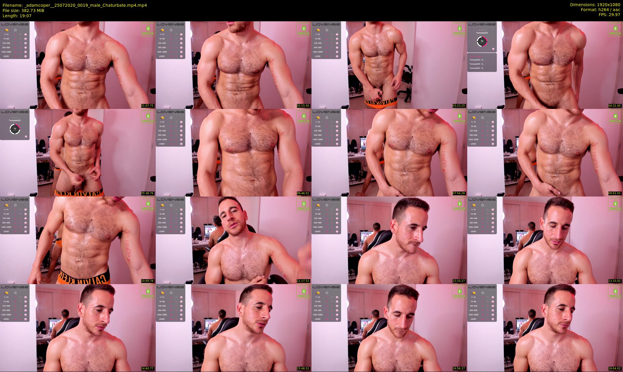 _adamcoper_ — 20 minute Chaturbate male cam show recording, 1080p, Jul 25, 2020