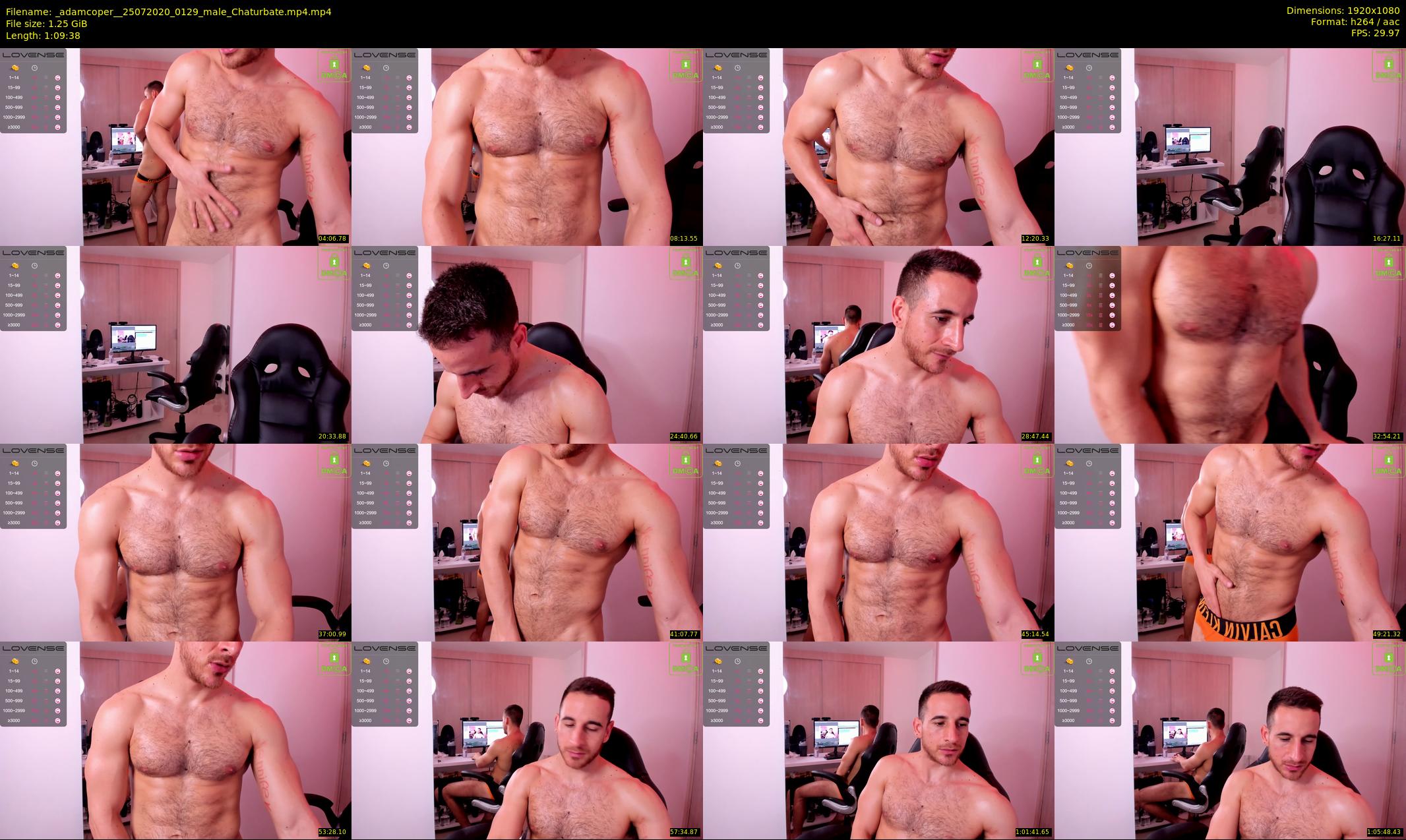 _adamcoper_ — 70 minute Chaturbate male cam show recording, 1080p, Jul 25, 2020