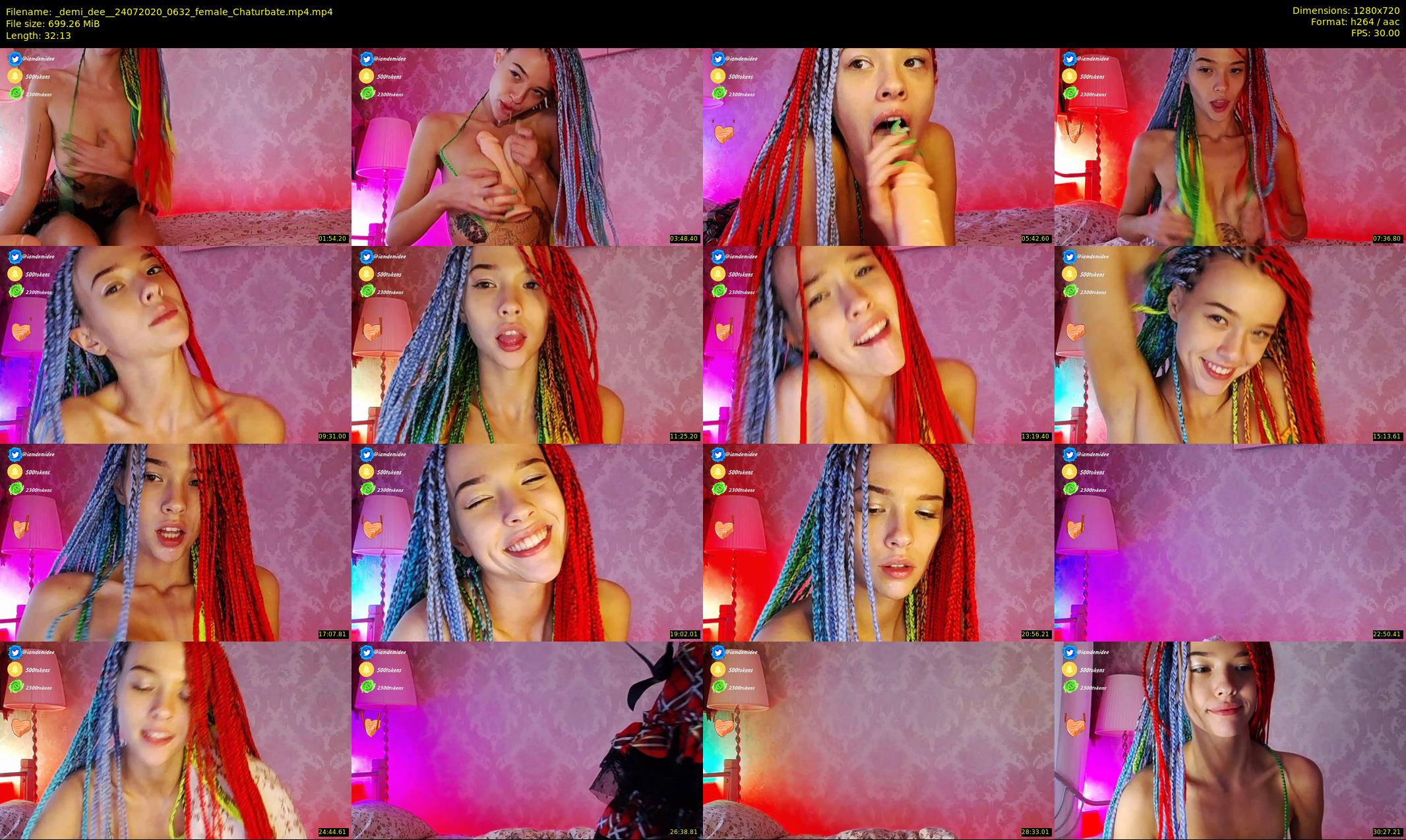 _demi_dee_ — 33 minute Chaturbate female cam show recording, 720p, Jul 24, 2020