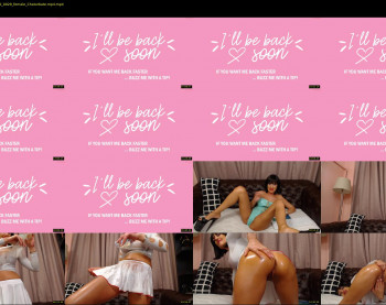 adonamazzara — 61 minute Chaturbate female cam show recording, 720p, Jul 25, 2020