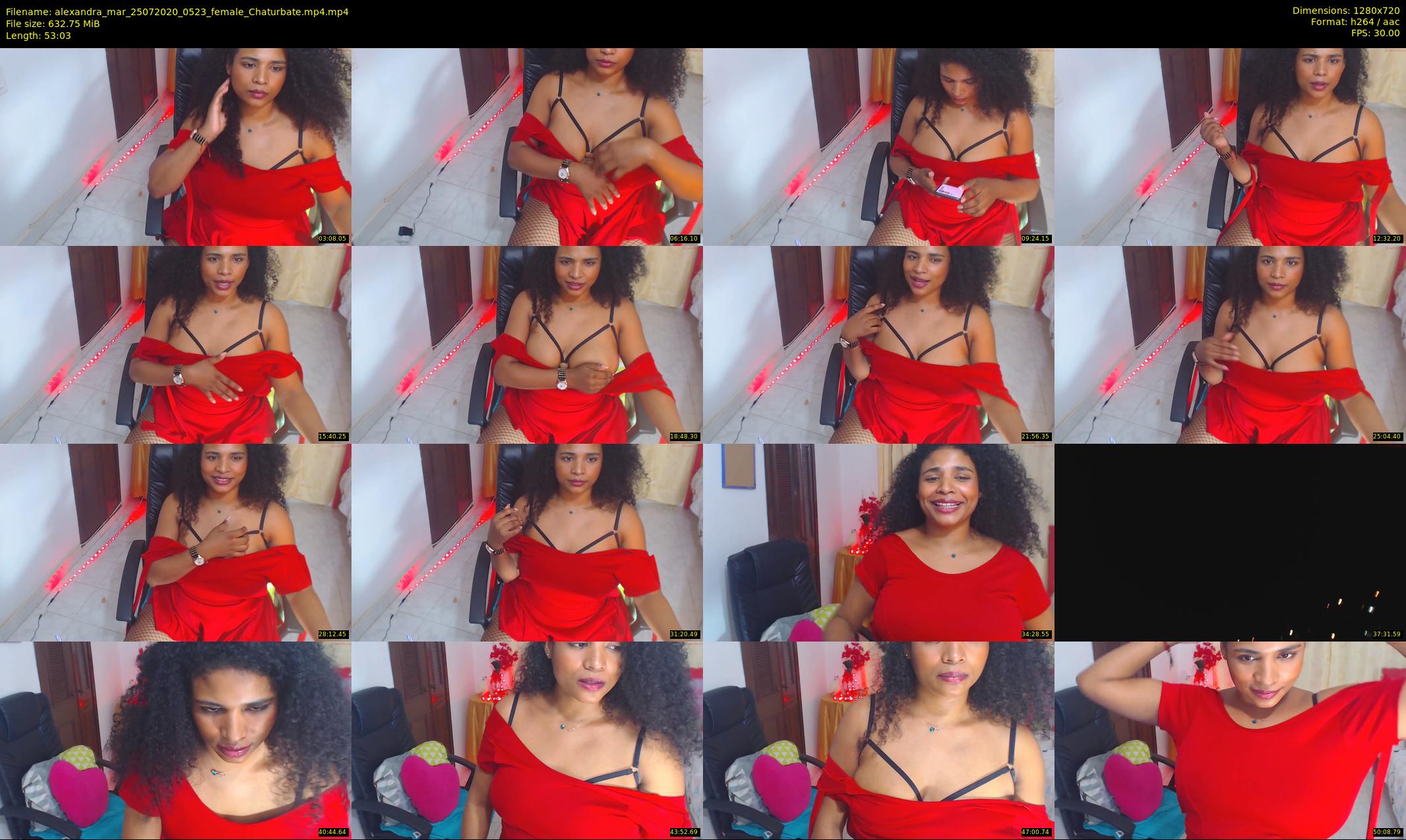 alexandra_mar — 54 minute Chaturbate female cam show recording, 720p, Jul 25, 2020