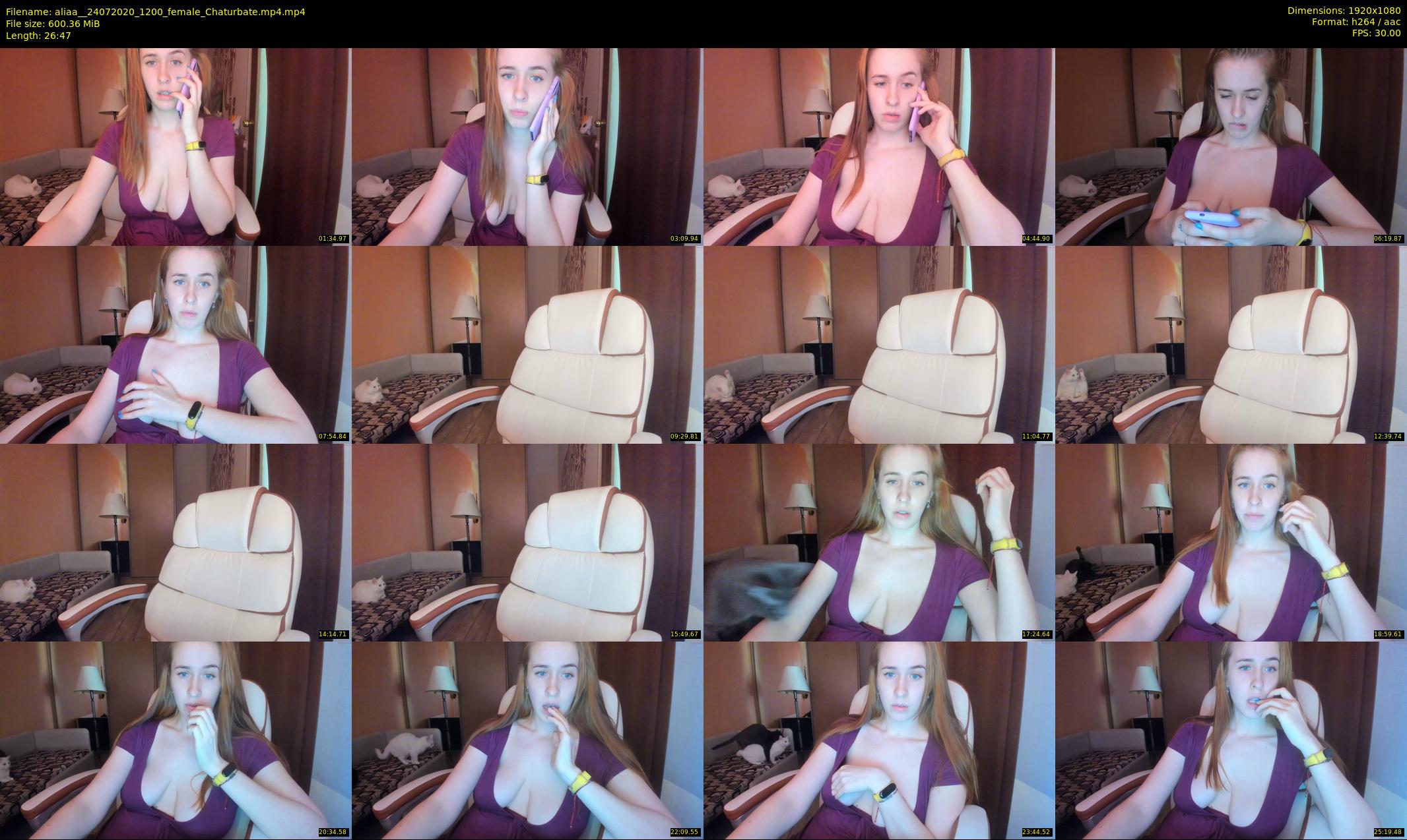 aliaa_ — 27 minute Chaturbate female cam show recording, 1080p, Jul 24, 2020
