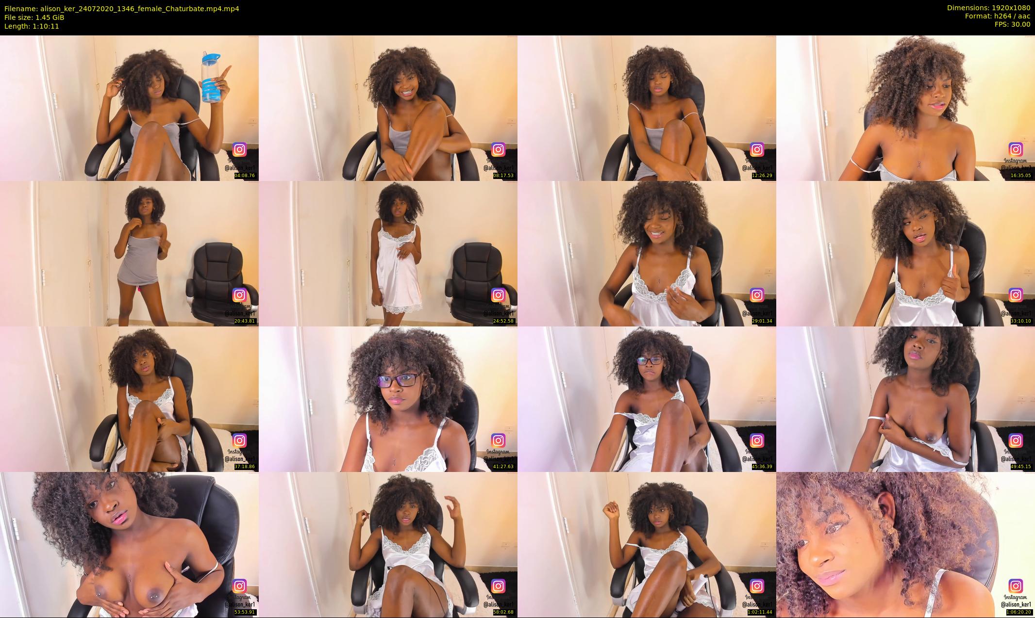 alison_ker — 71 minute Chaturbate female cam show recording, 1080p, Jul 24, 2020
