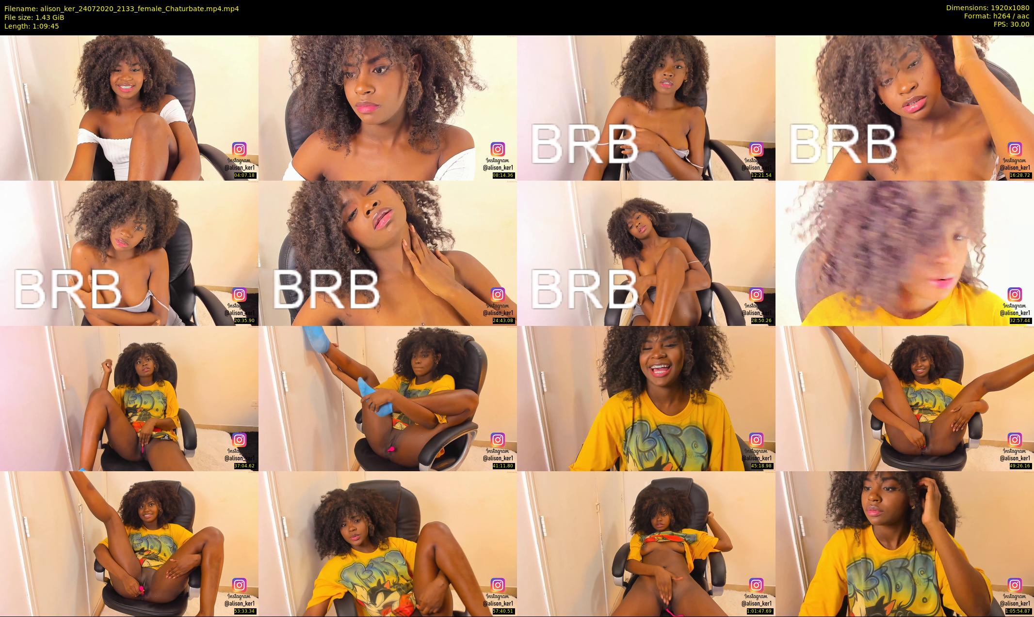 alison_ker — 70 minute Chaturbate female cam show recording, 1080p, Jul 24, 2020