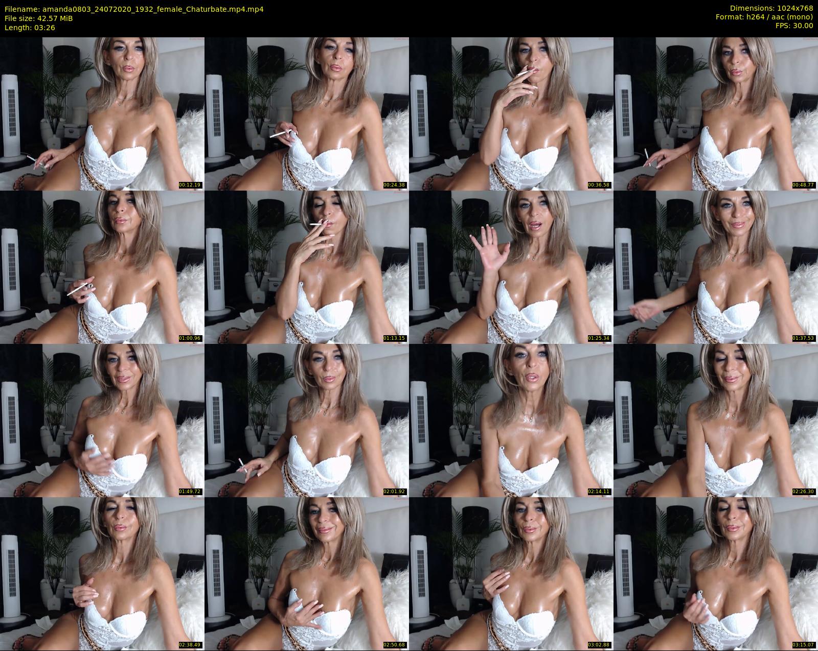 amanda0803 — 4 minute Chaturbate female cam show recording, 720p, Jul 24, 2020