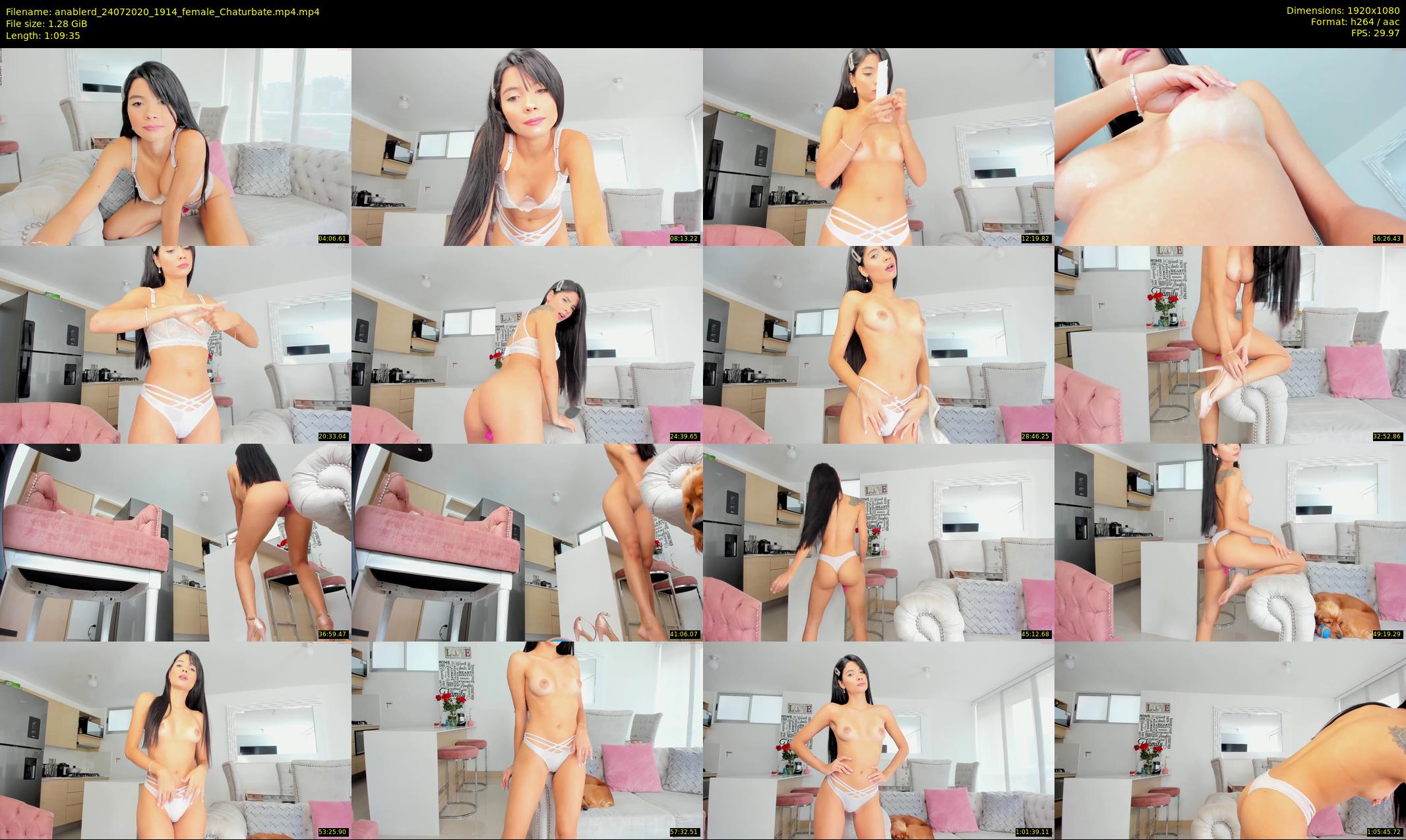 anablerd — 70 minute Chaturbate female cam show recording, 1080p, Jul 24, 2020