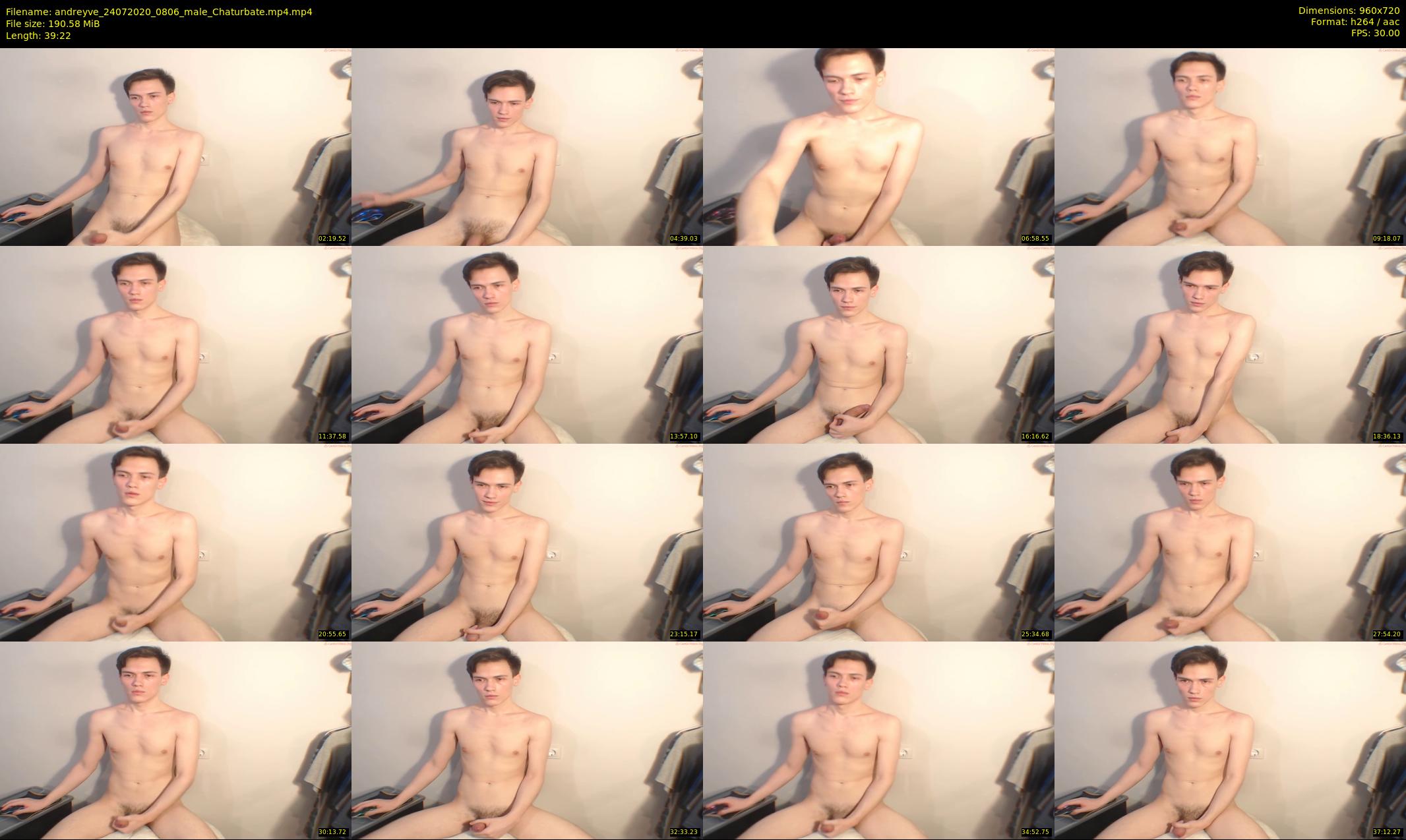 andreyve — 40 minute Chaturbate male cam show recording, 720p, Jul 24, 2020