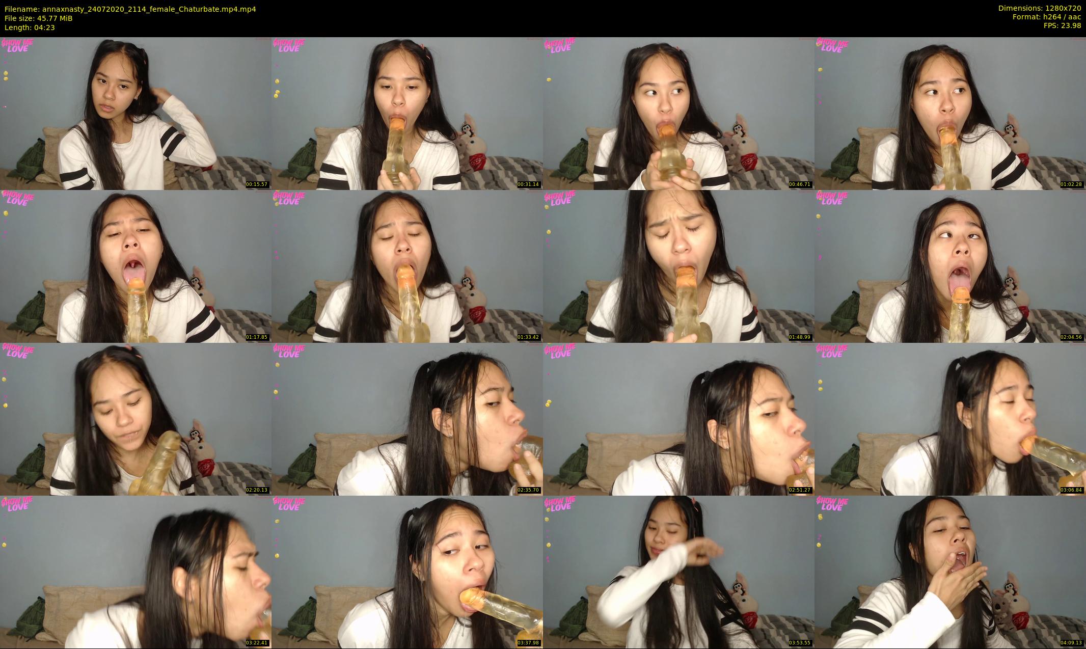 annaxnasty — 5 minute Chaturbate female cam show recording, 720p, Jul 24, 2020