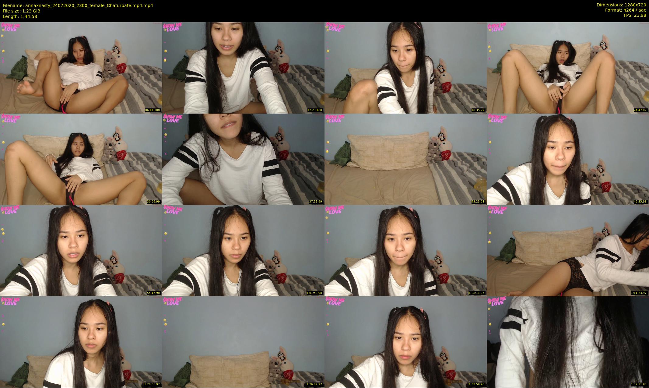 annaxnasty — 105 minute Chaturbate female cam show recording, 720p, Jul 24, 2020