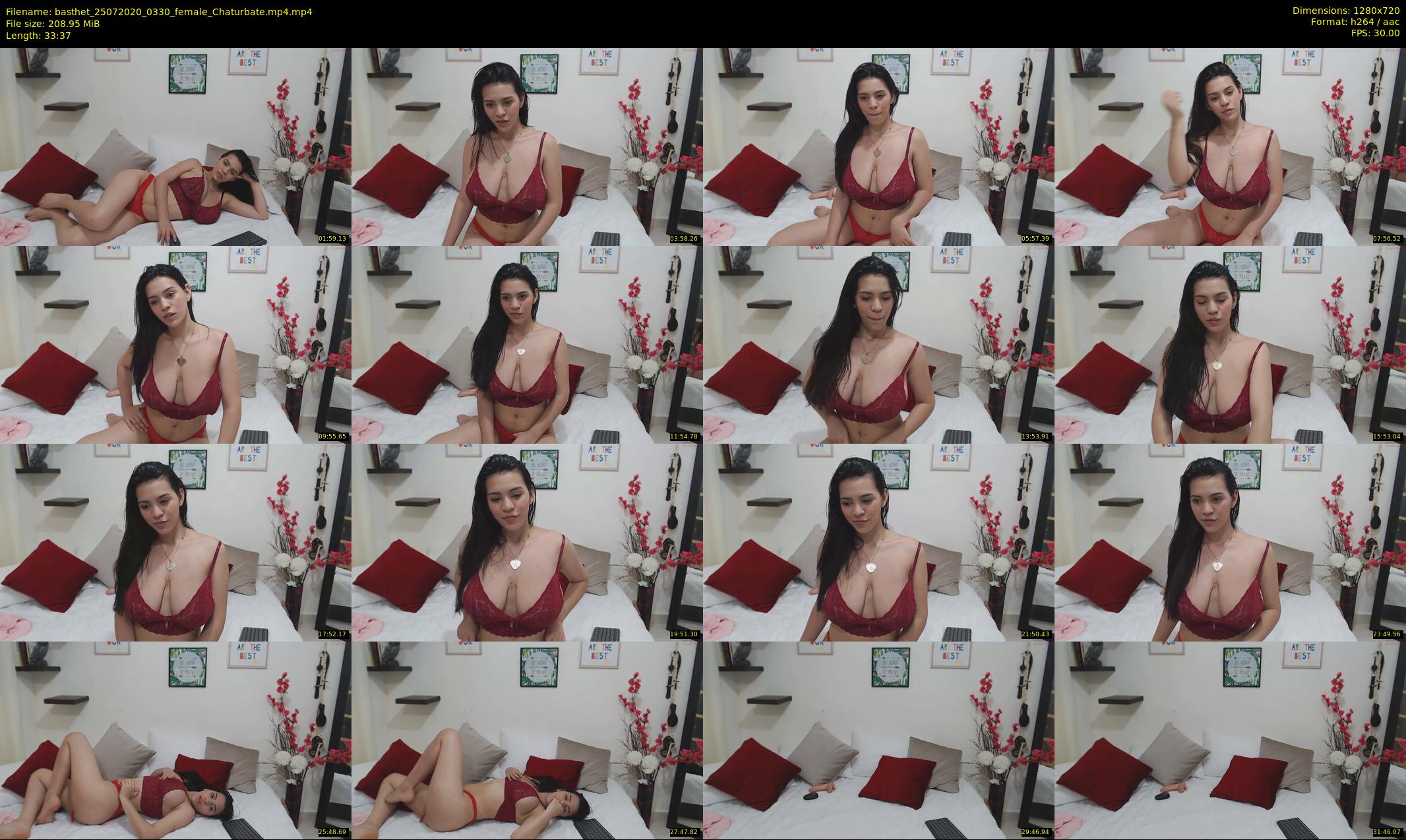 basthet — 34 minute Chaturbate female cam show recording, 720p, Jul 25, 2020