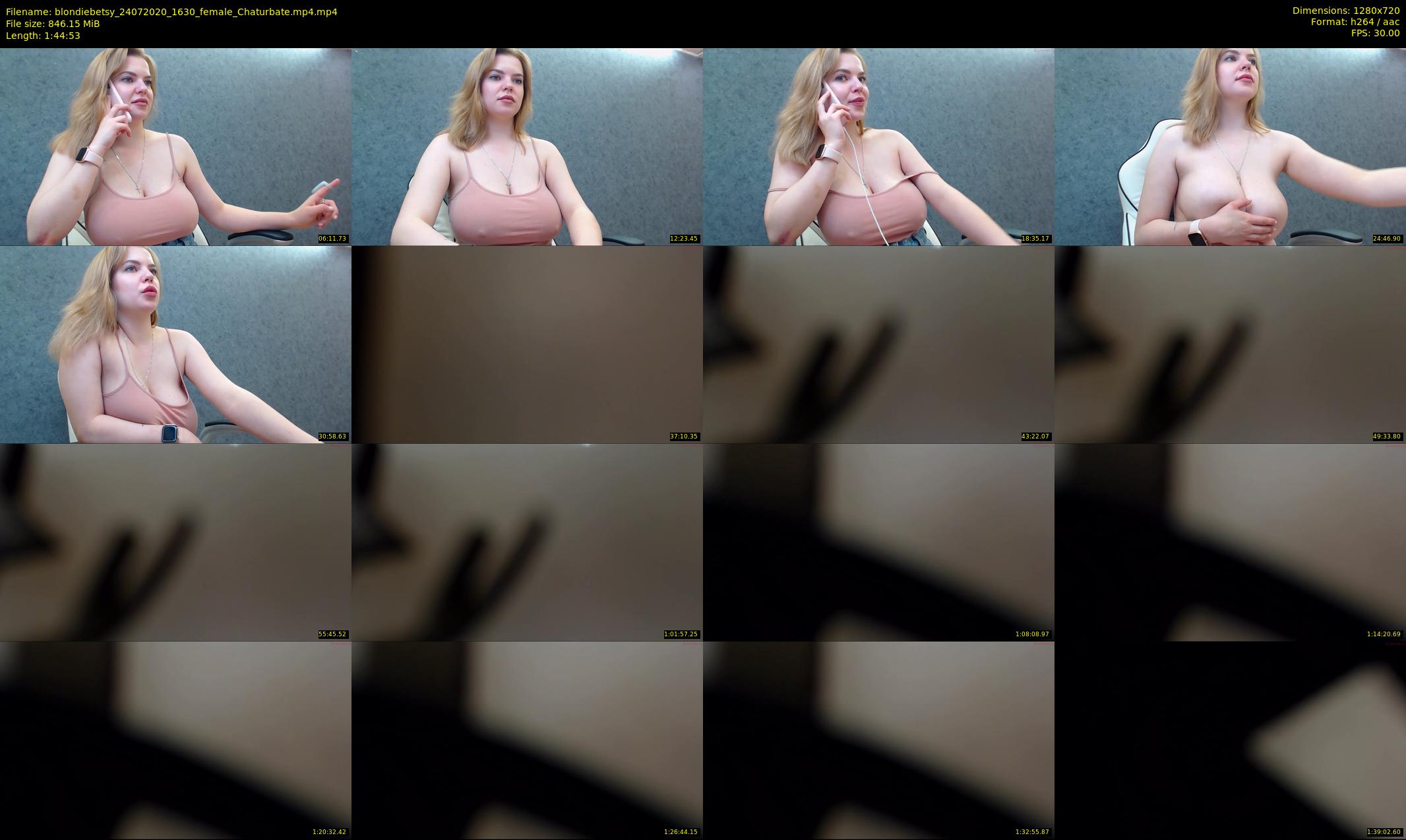 blondiebetsy — 105 minute Chaturbate female cam show recording, 720p, Jul 24, 2020