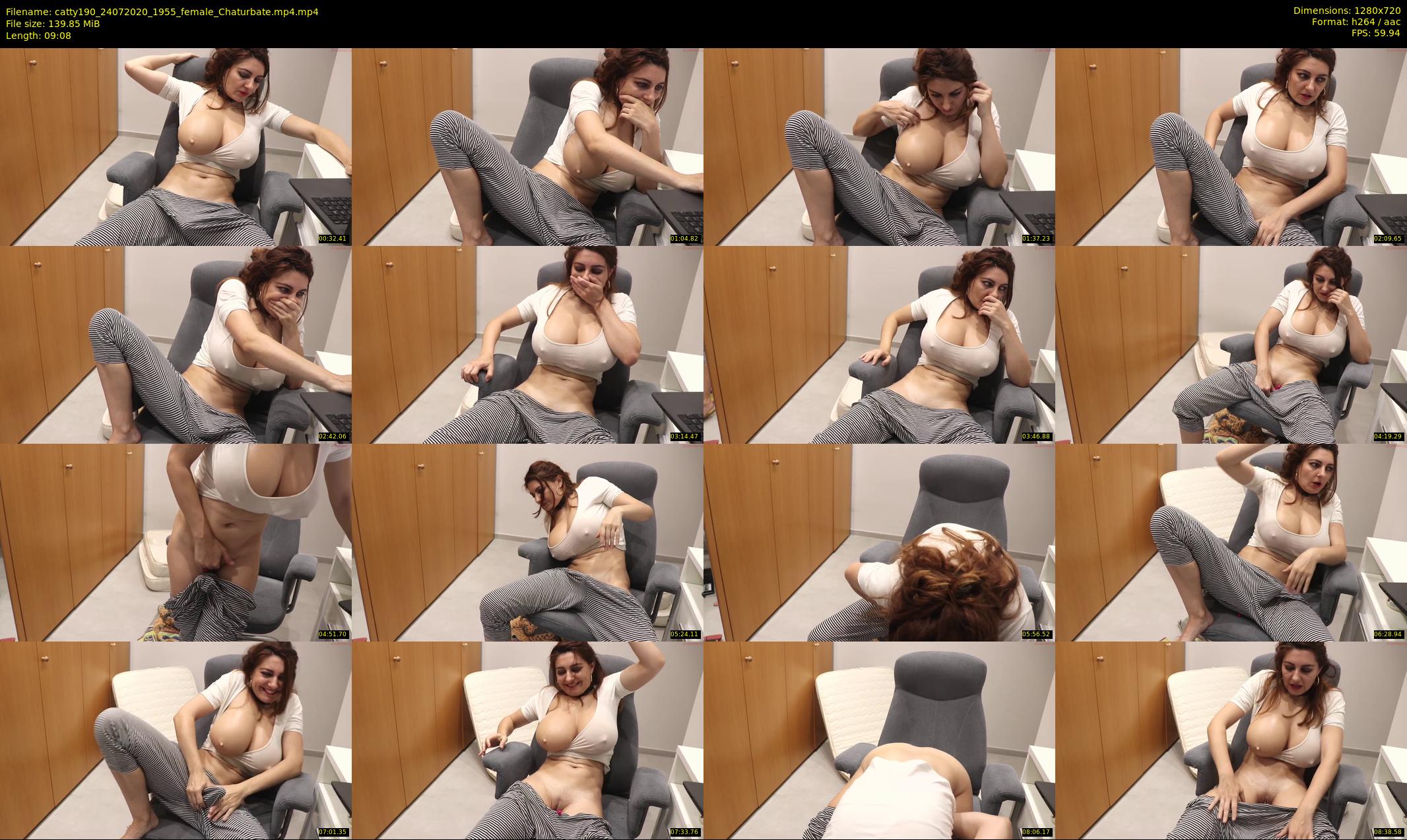 catty190 — 10 minute Chaturbate female cam show recording, 720p, Jul 24, 2020