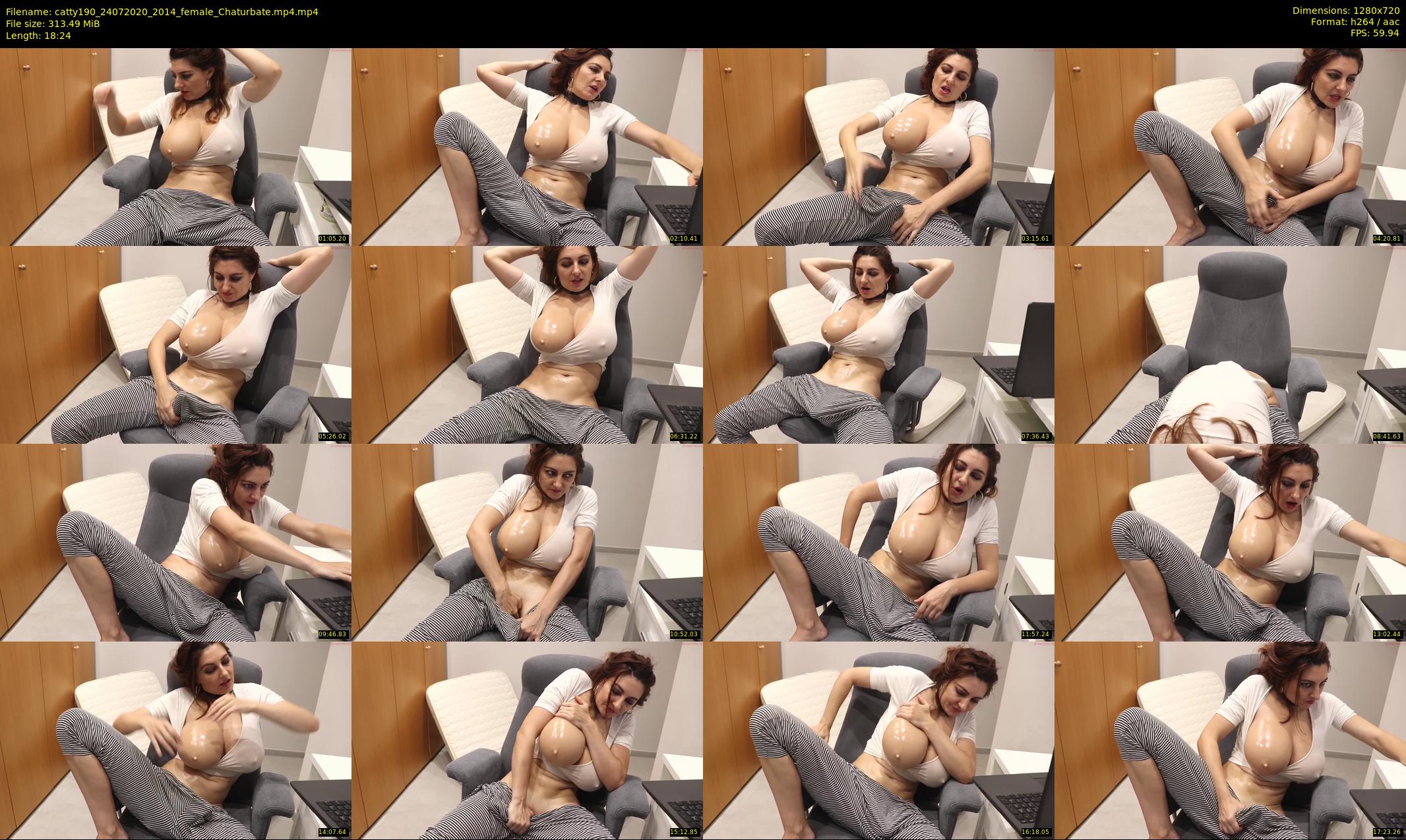 catty190 — 19 minute Chaturbate female cam show recording, 720p, Jul 24, 2020