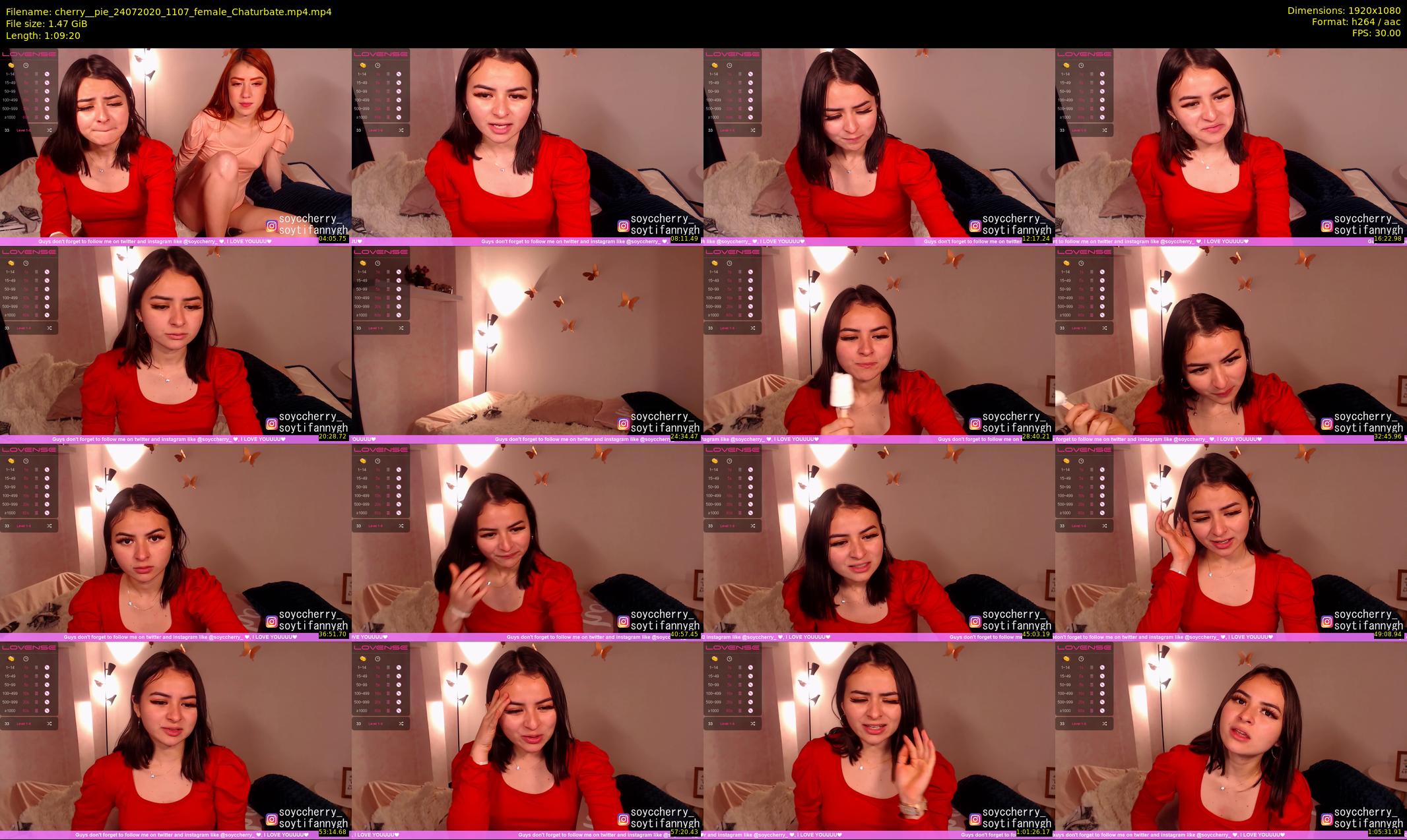 cherry__pie — 70 minute Chaturbate female cam show recording, 1080p, Jul 24, 2020