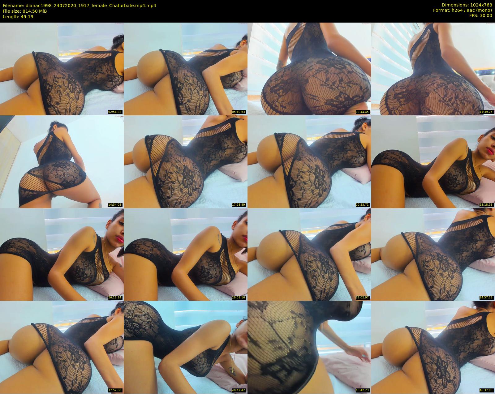 dianac1998 — 50 minute Chaturbate female cam show recording, 720p, Jul 24, 2020