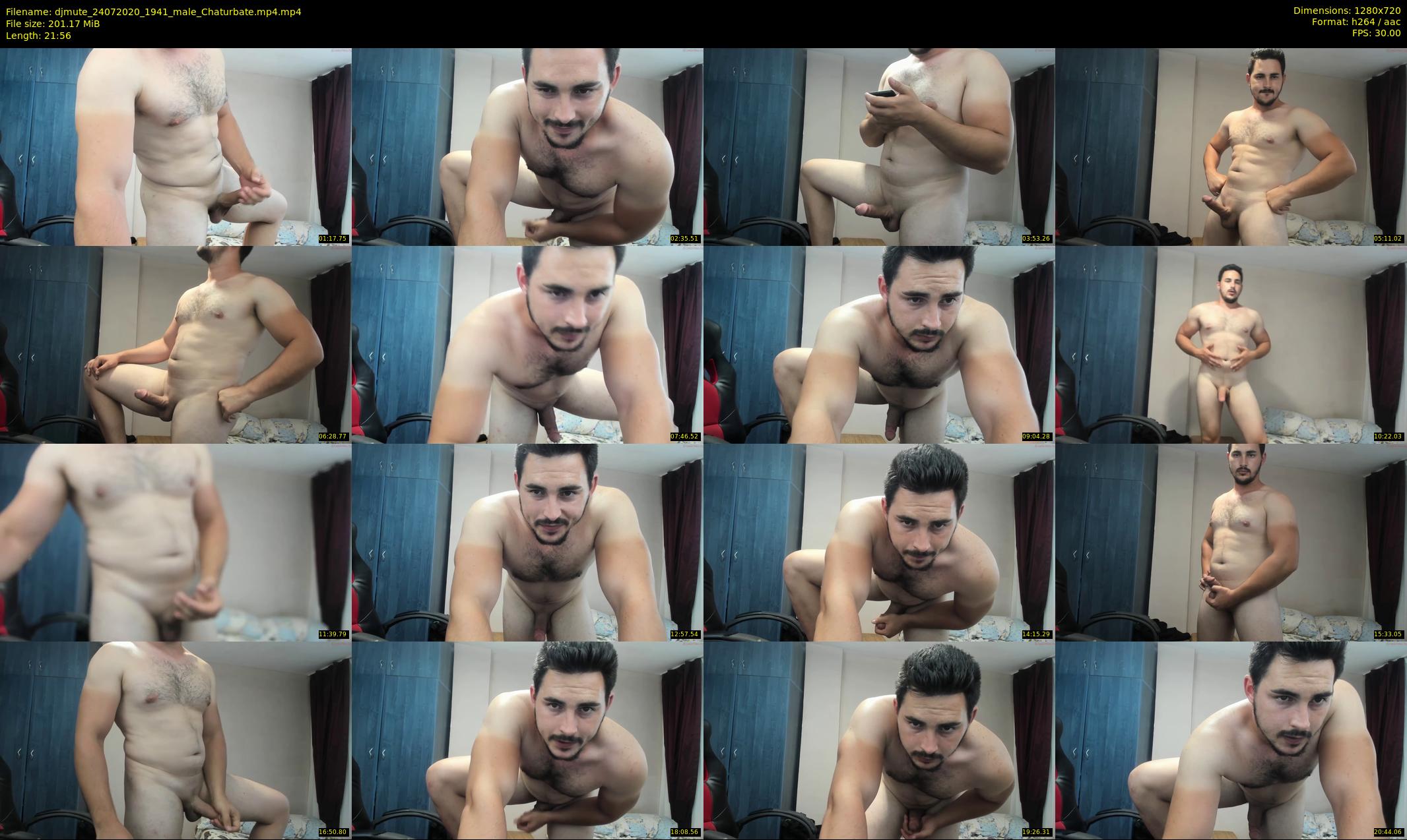 djmute — 22 minute Chaturbate male cam show recording, 720p, Jul 24, 2020
