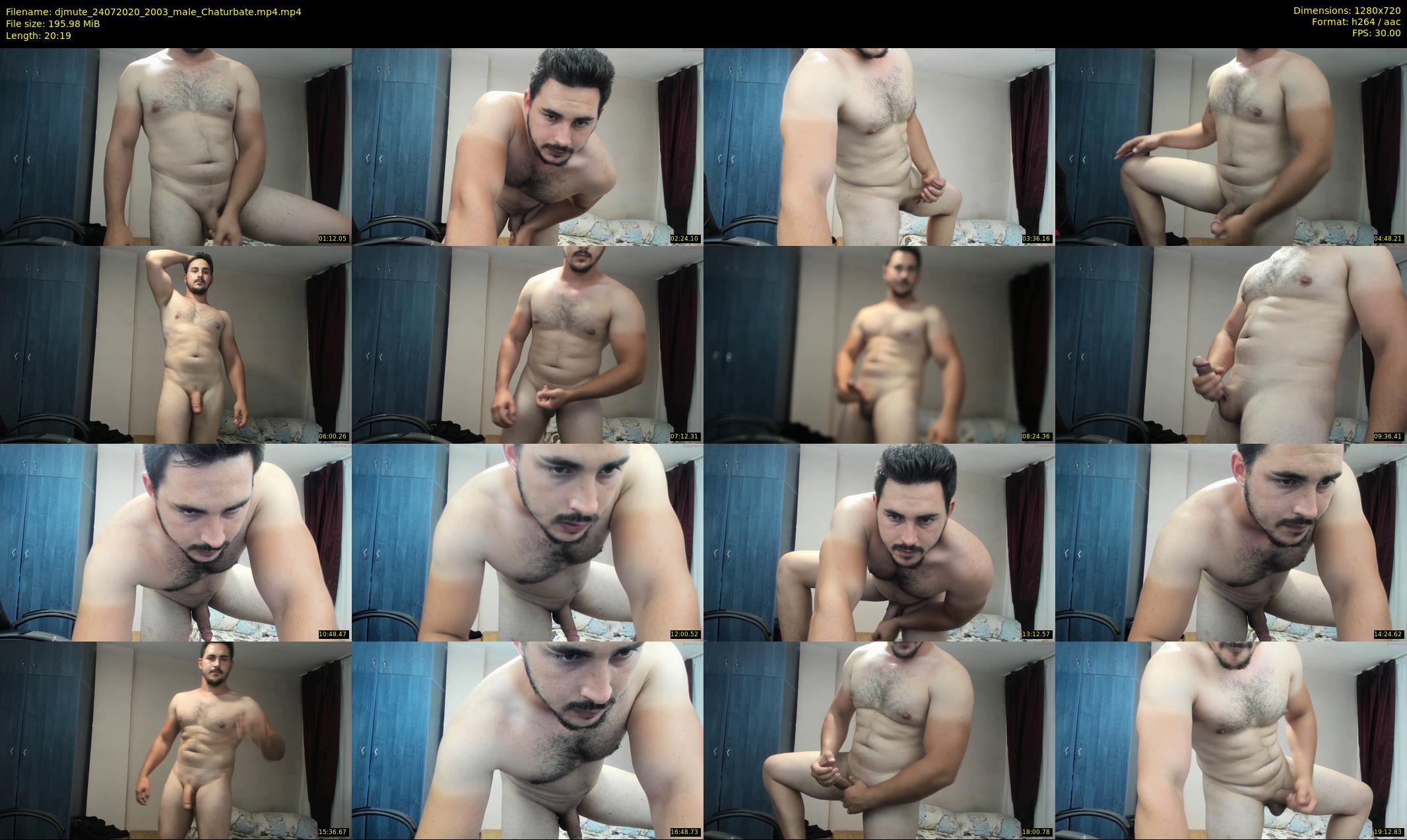 djmute — 21 minute Chaturbate male cam show recording, 720p, Jul 24, 2020