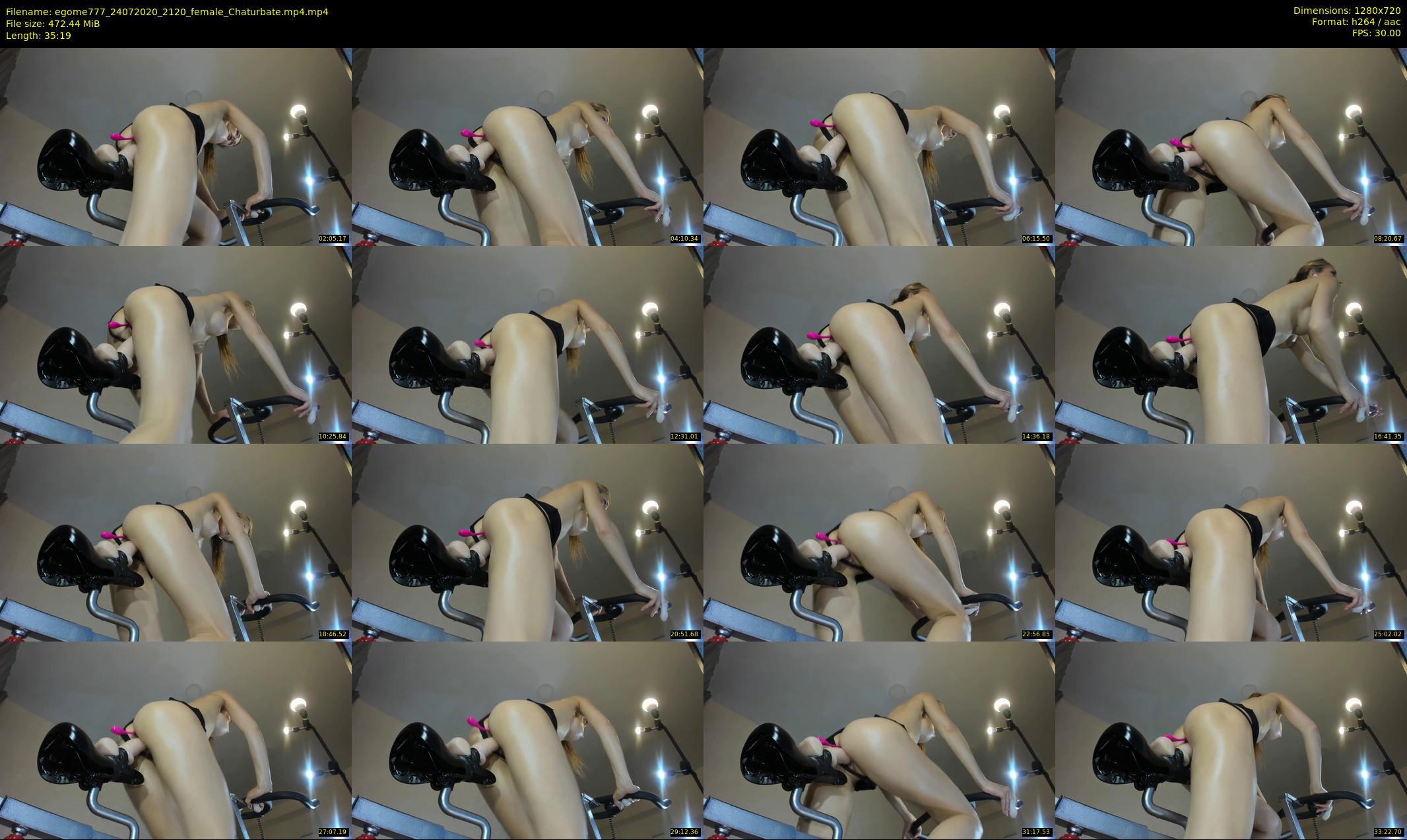 egome777 — 36 minute Chaturbate female cam show recording, 720p, Jul 24, 2020