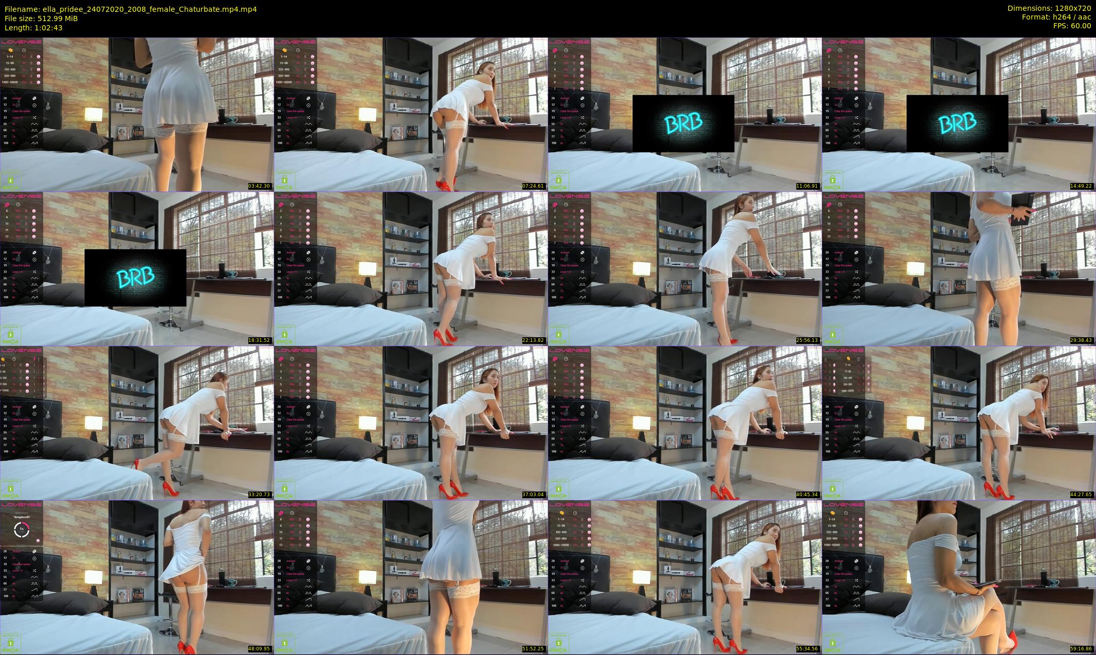 ella_pridee — 63 minute Chaturbate female cam show recording, 720p, Jul 24, 2020
