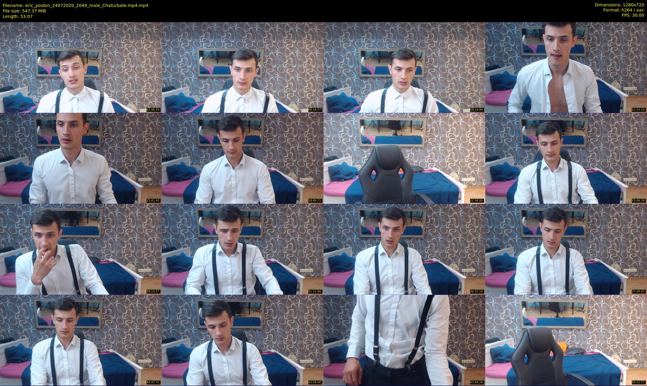 eric_poston — 54 minute Chaturbate male cam show recording, 720p, Jul 24, 2020
