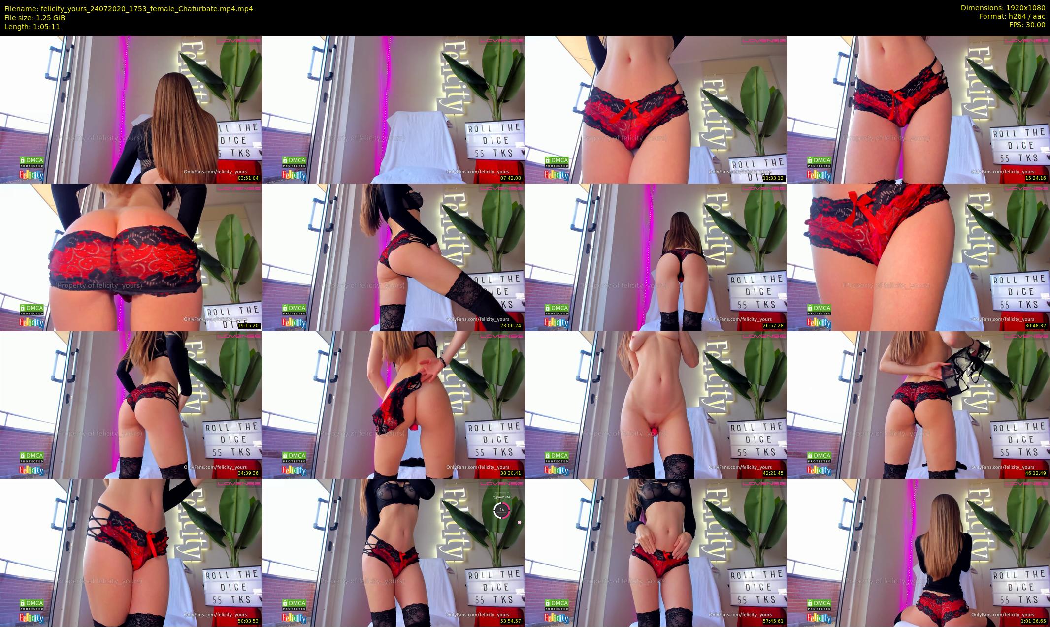 felicity_yours — 66 minute Chaturbate female cam show recording, 1080p, Jul 24, 2020