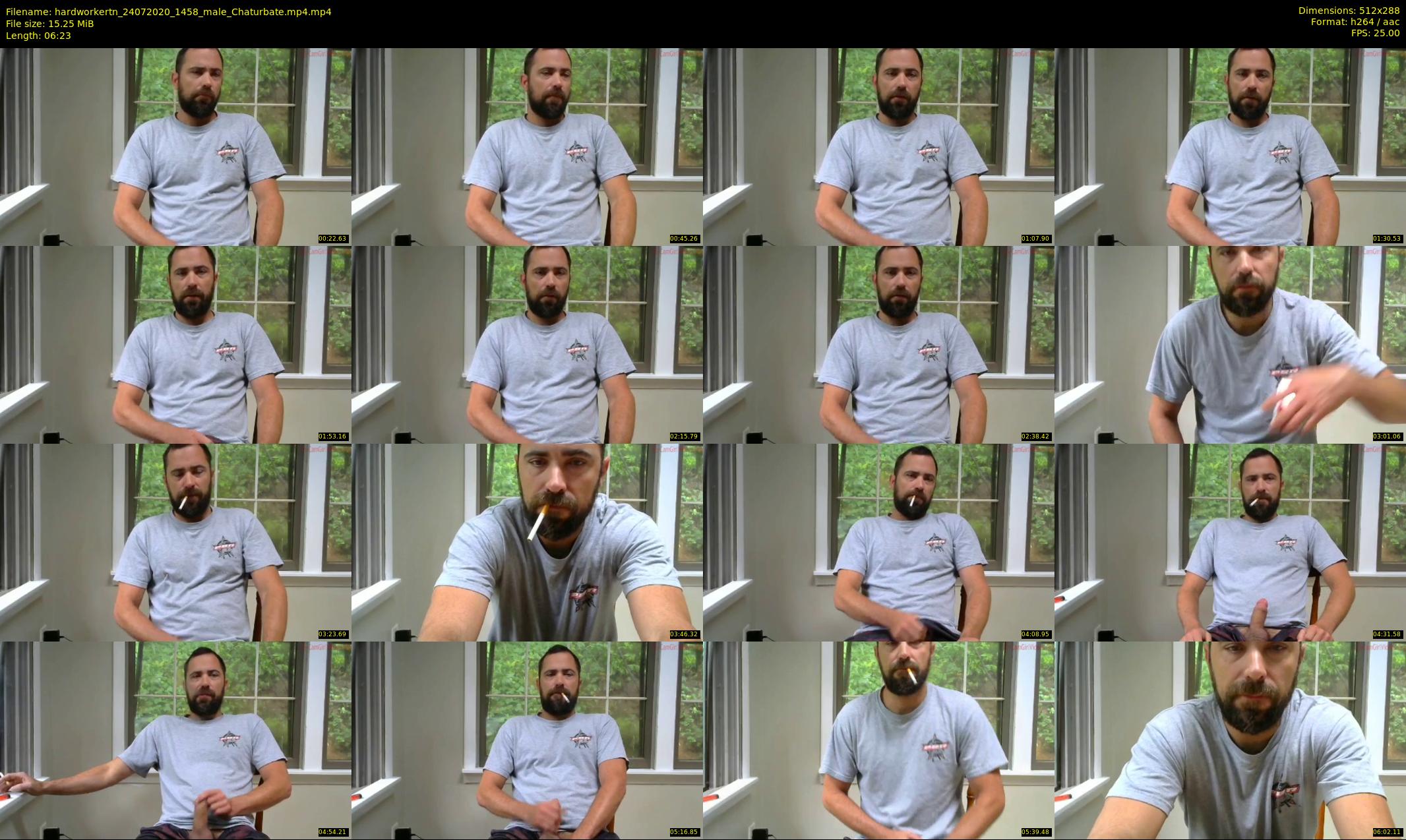 hardworkertn — 7 minute Chaturbate male cam show recording, SD, Jul 24, 2020